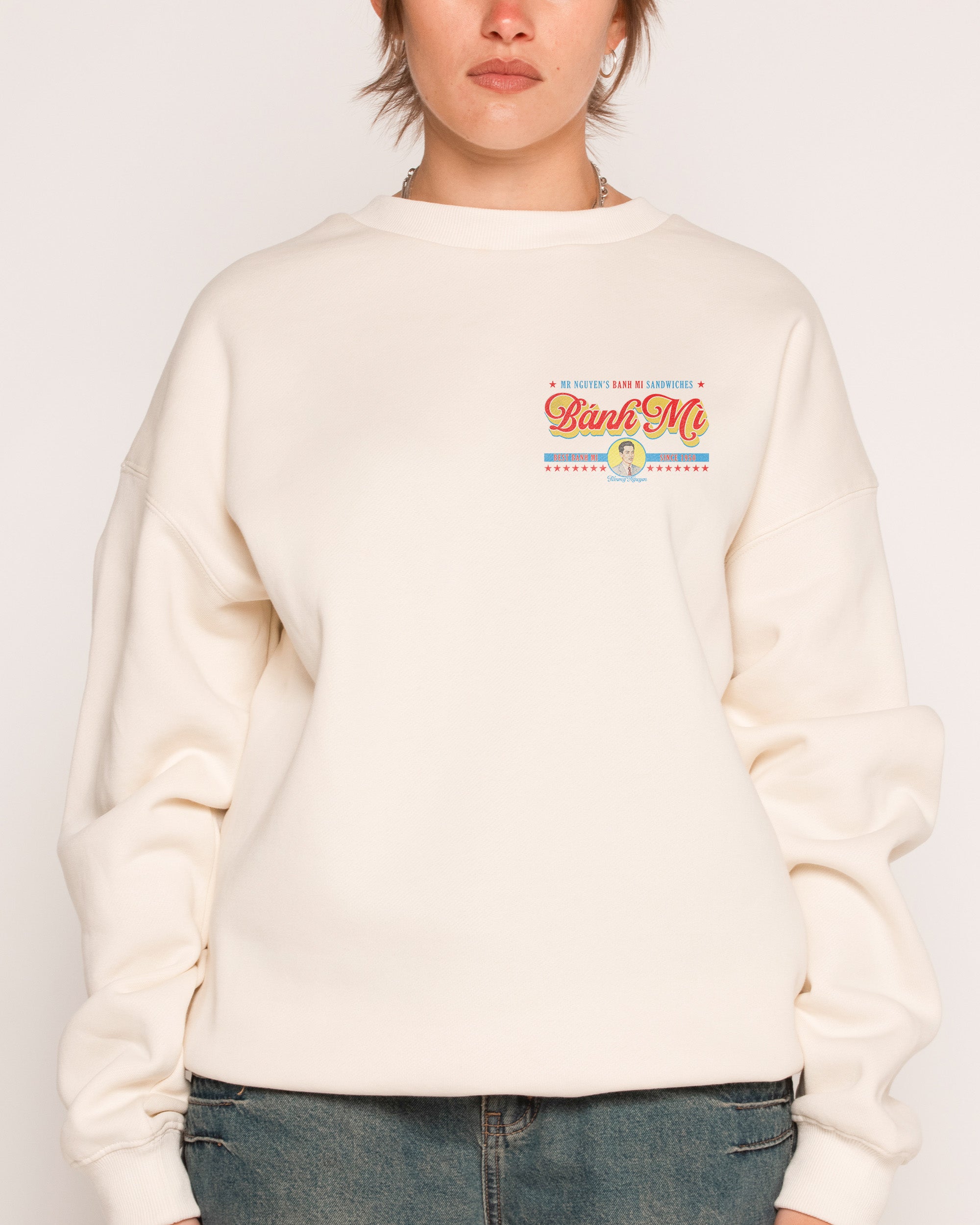 Mr Nguyen's Banh Mi's Natural Sweatshirt