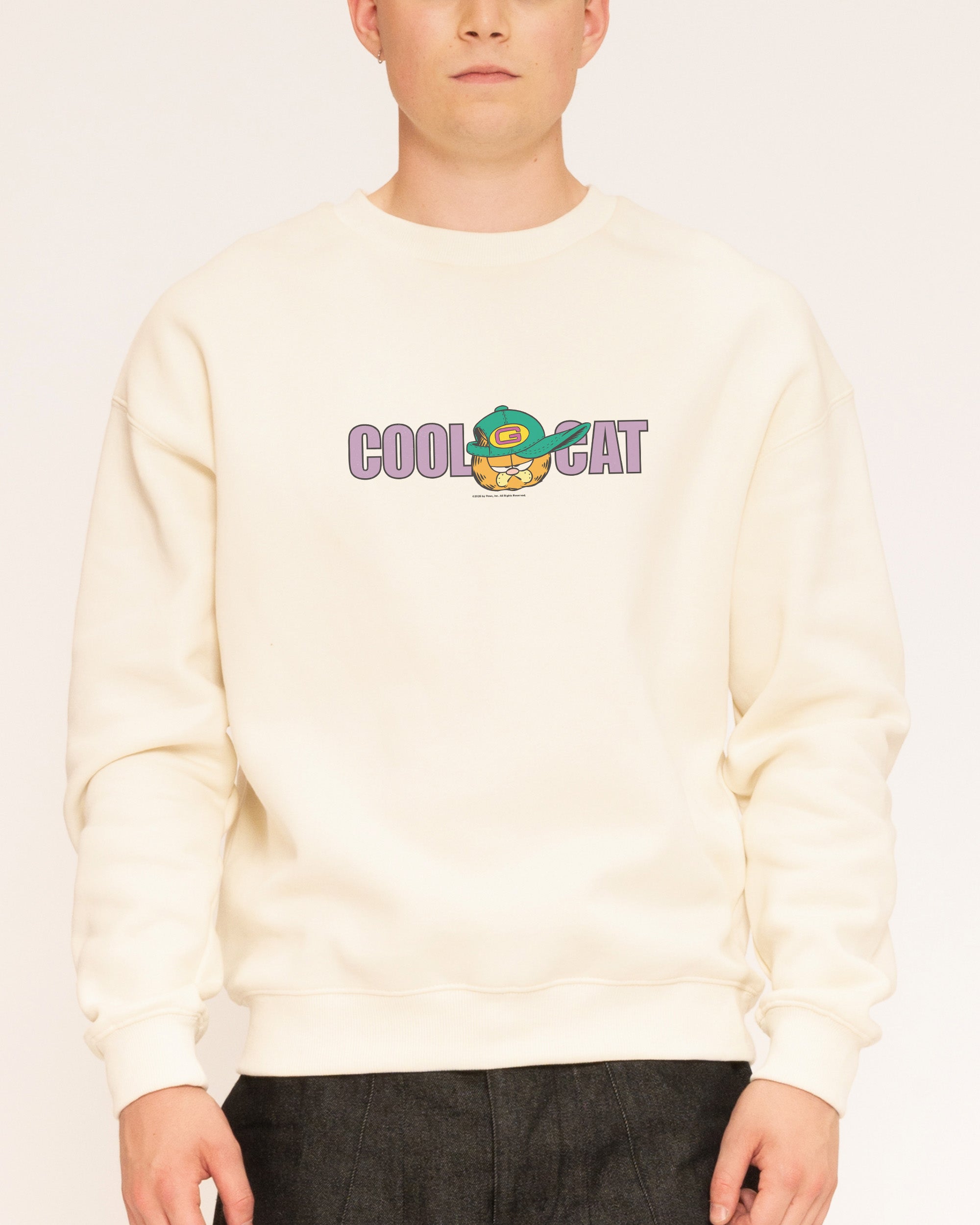 Cool Cat Natural Sweatshirt
