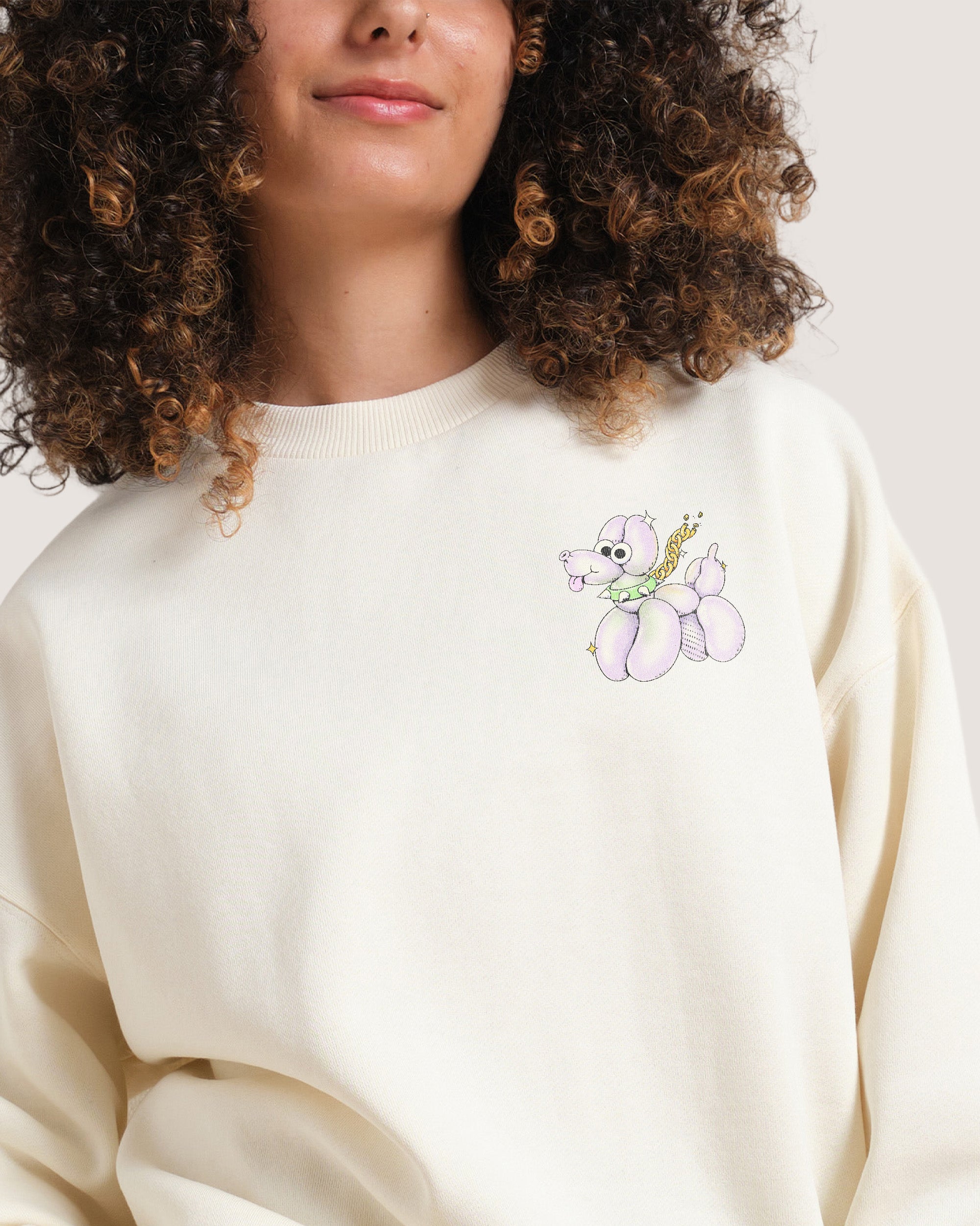 Still Tough Despite My Gentle Demeanour Natural Sweatshirt