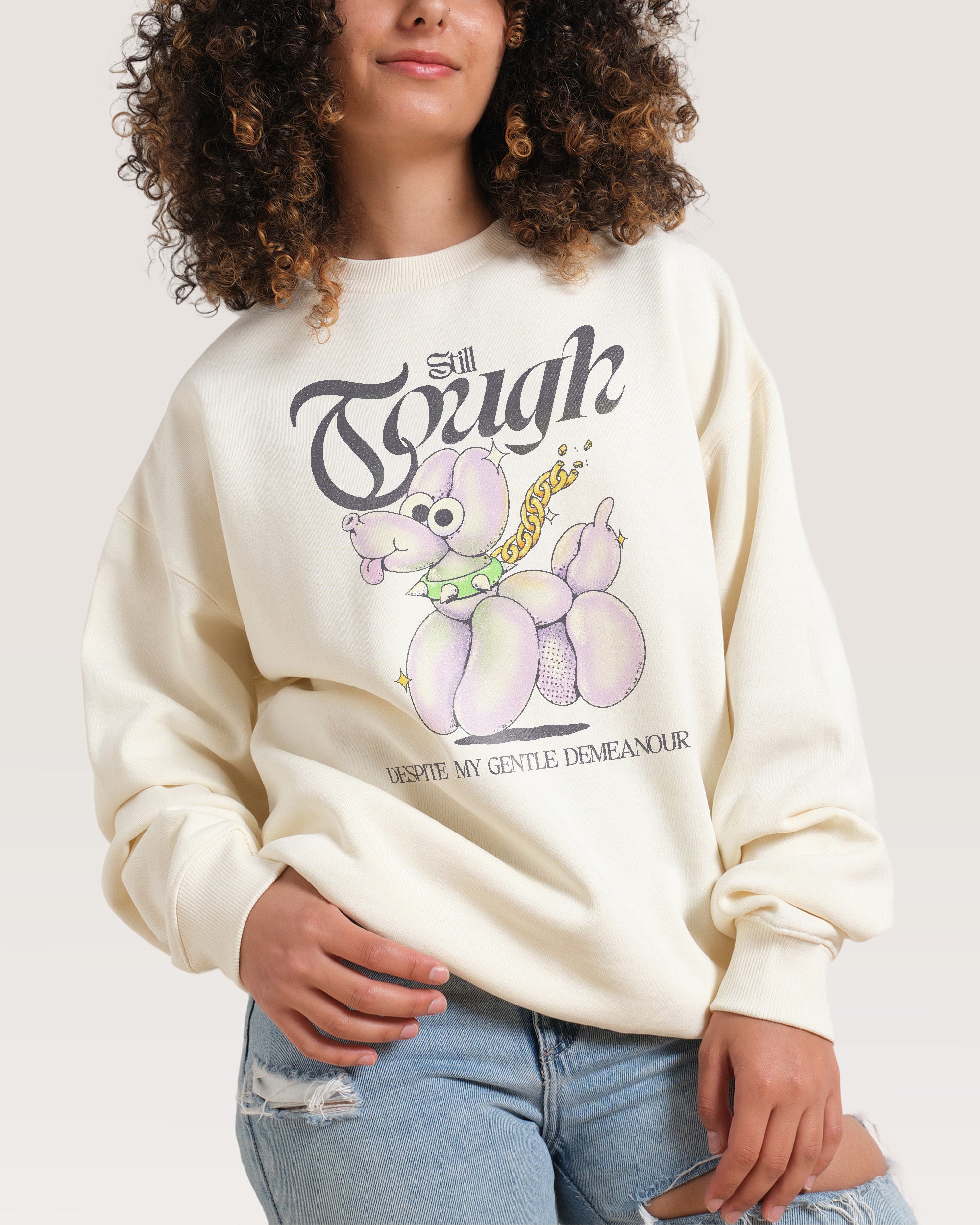 Still Tough Natural Sweatshirt