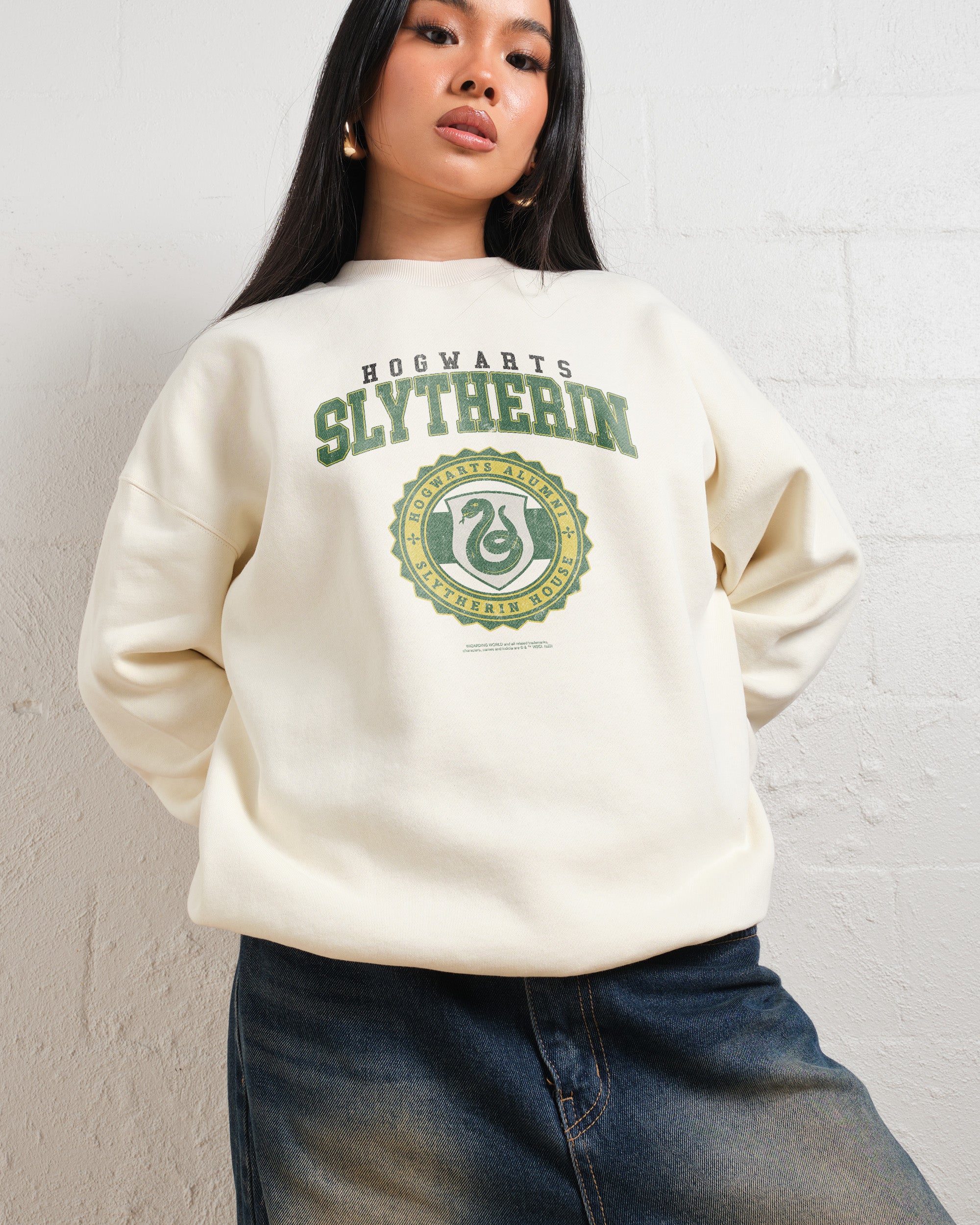 Slytherin College Sweatshirt Official Harry Potter Merch