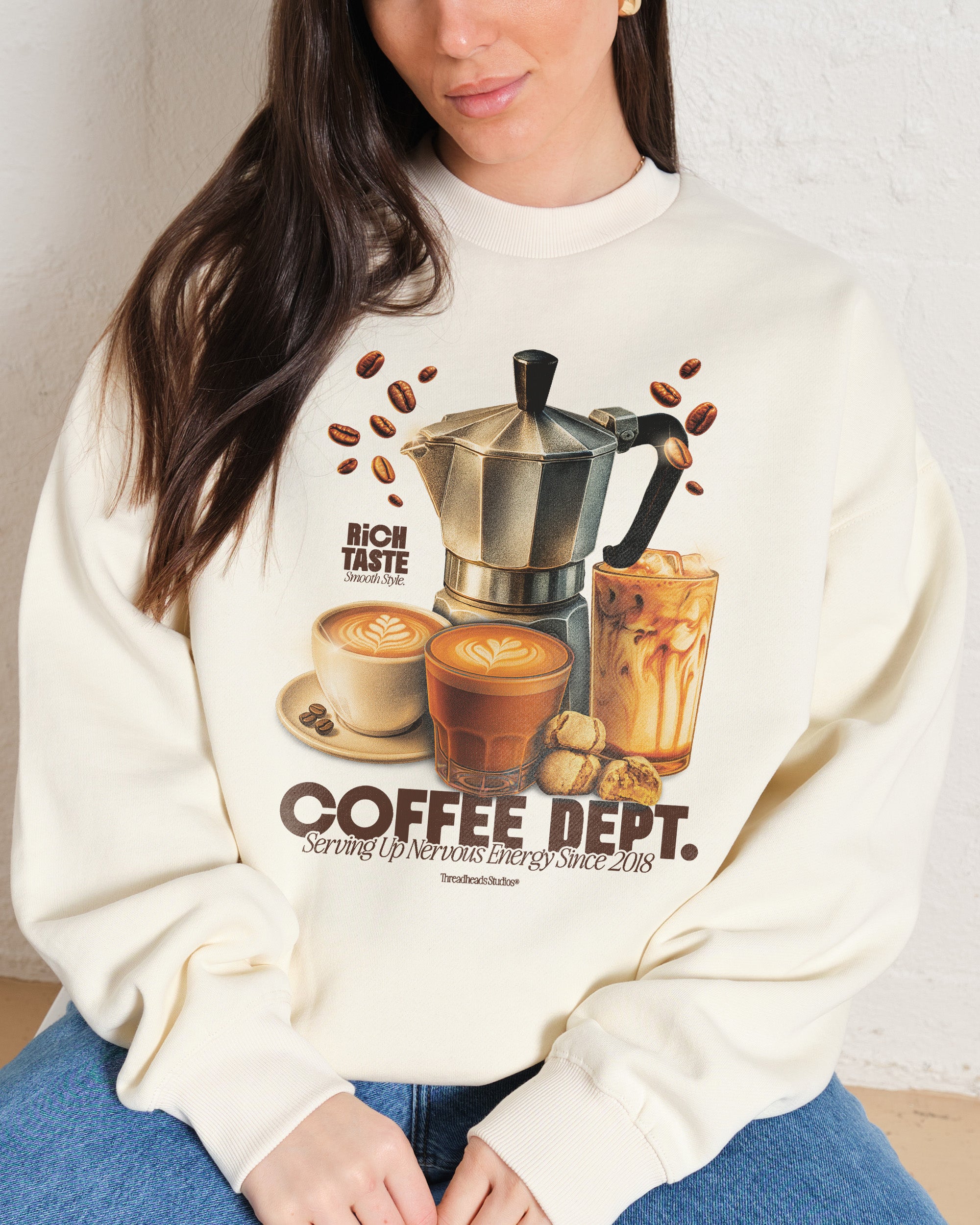 Coffee Dept Sweatshirt Threadheads Australia Online