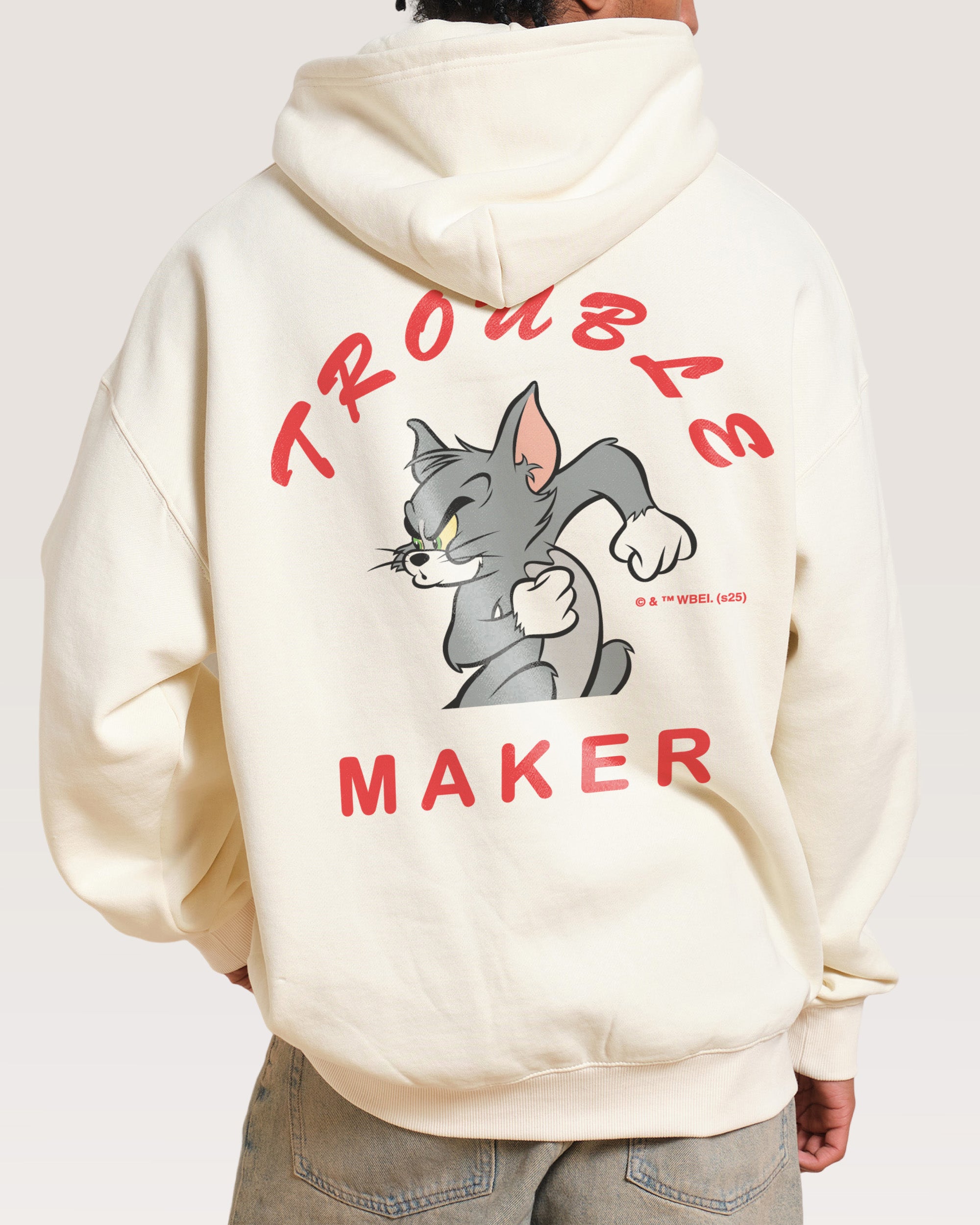 Troublesome Tom Natural Hoodie