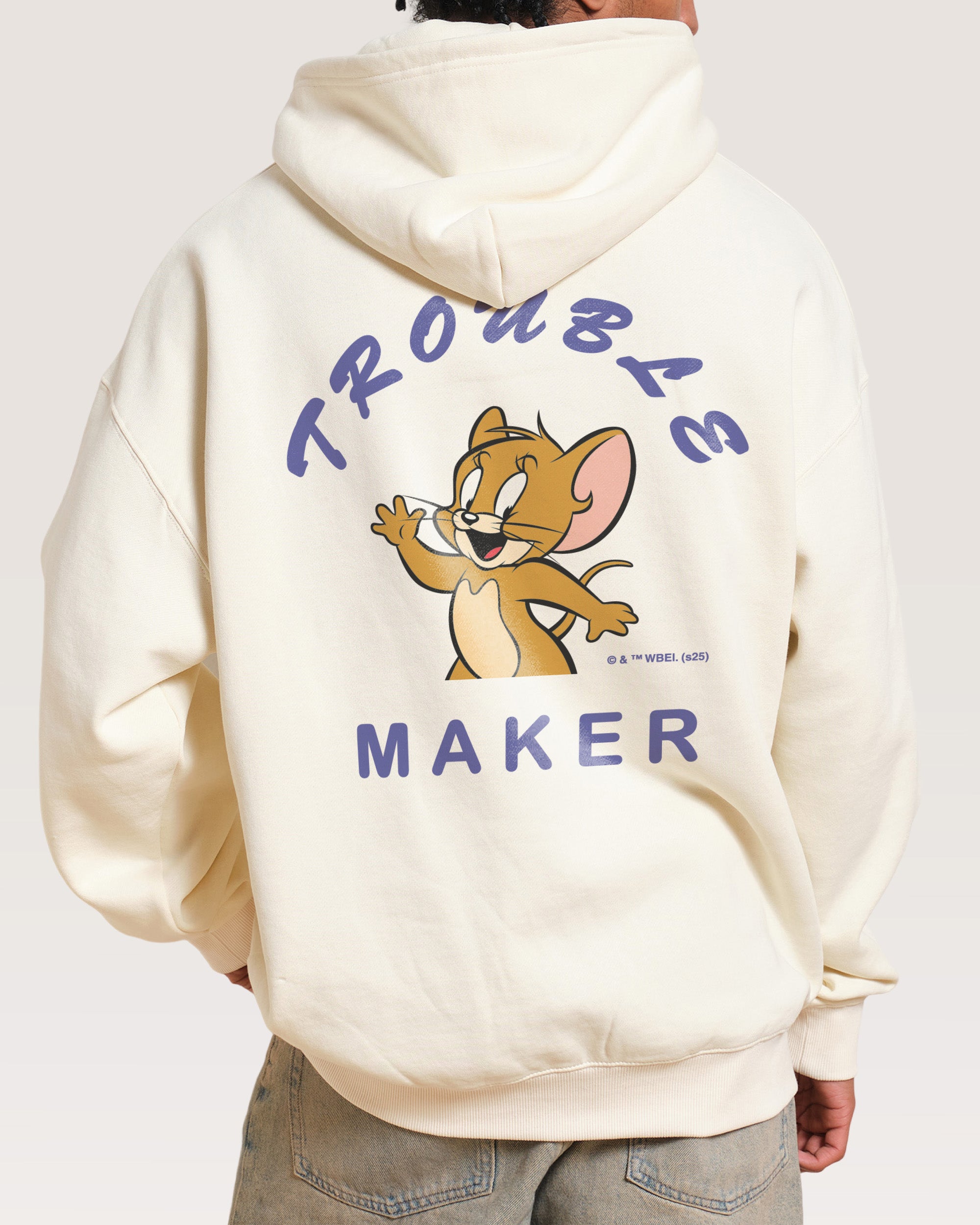 Troublesome Jerry Natural Hoodie