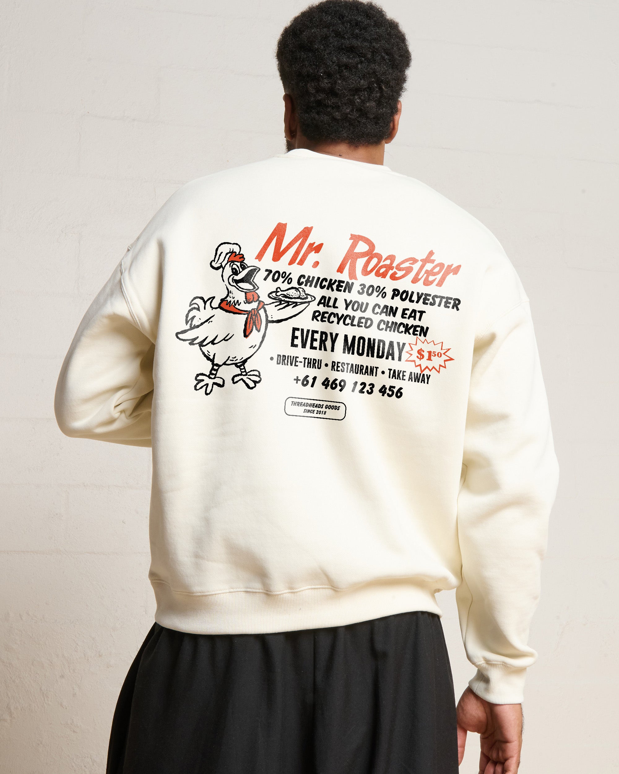 Mr. Roaster Fried Chicken Sweatshirt
