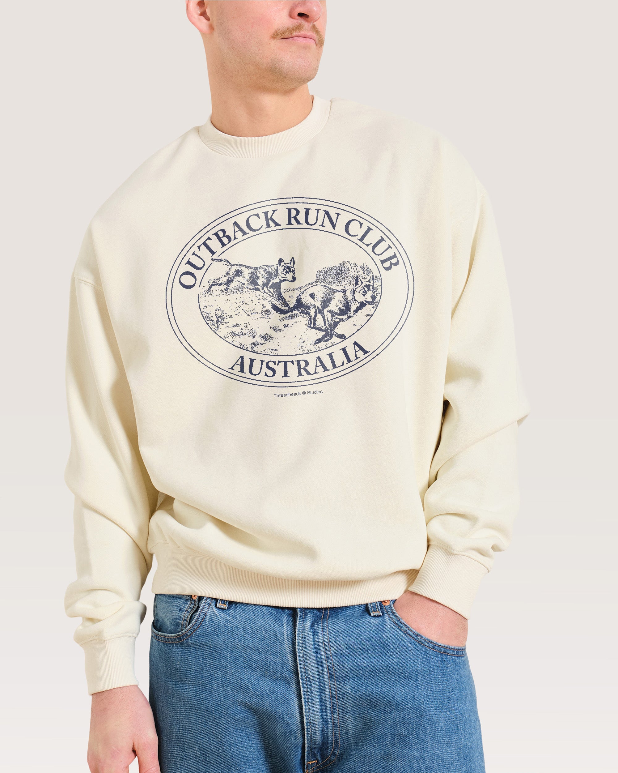 Dingo Outback Run Club Sweatshirt Australia Threadheads Online