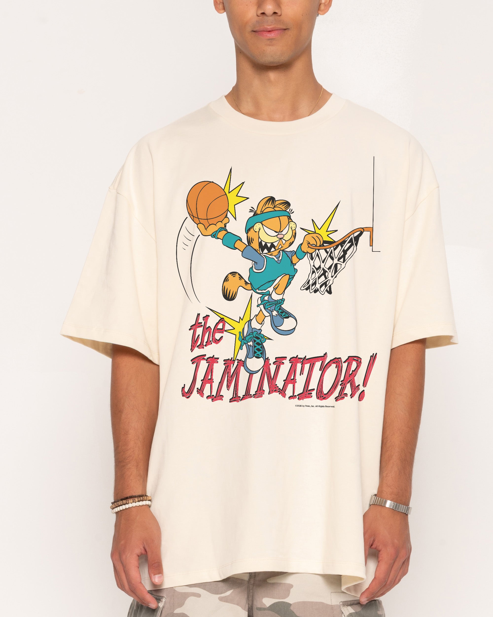 The Jaminator Natural Oversized Tee
