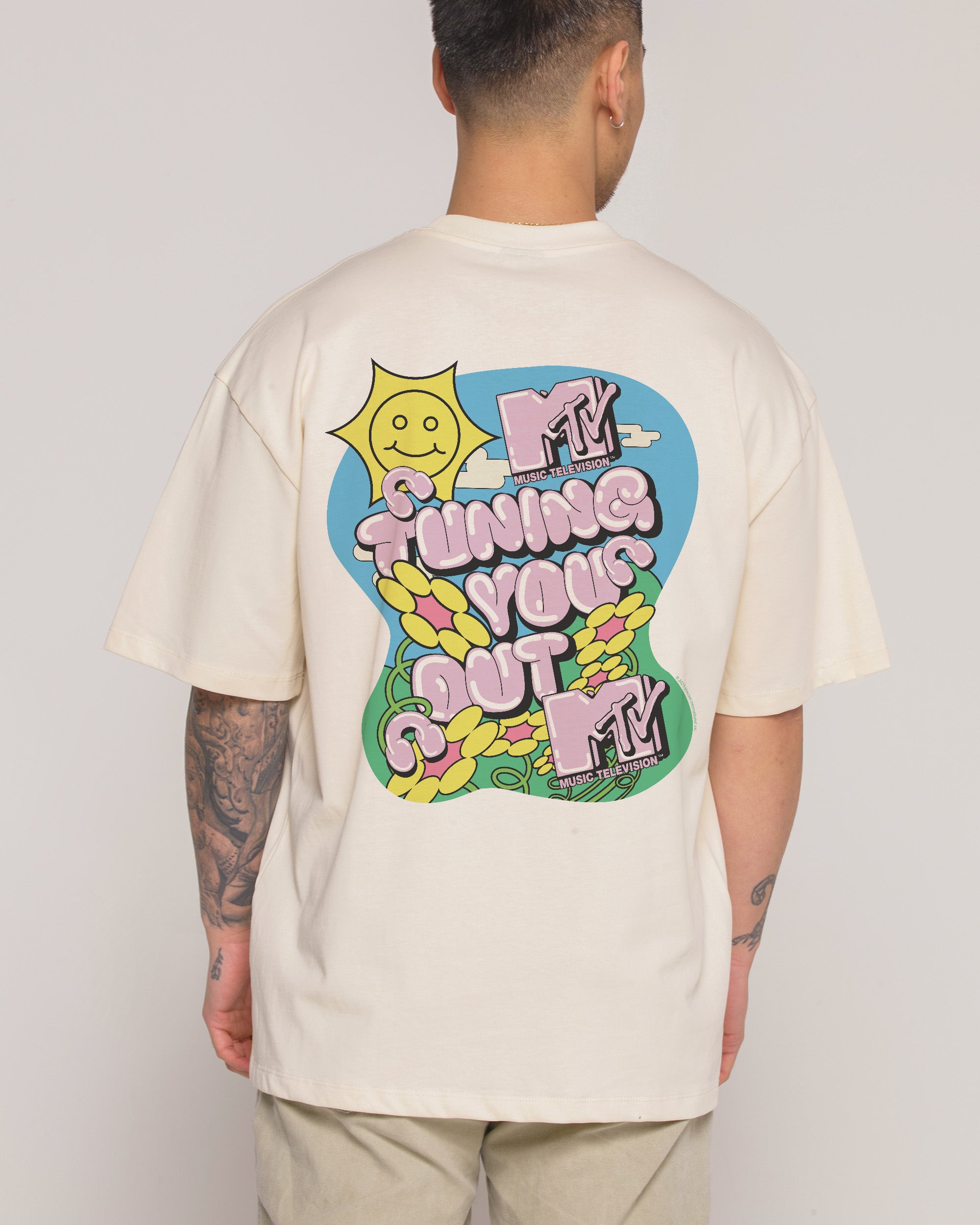 Tuning You Out Oversized Tee | Official MTV collab