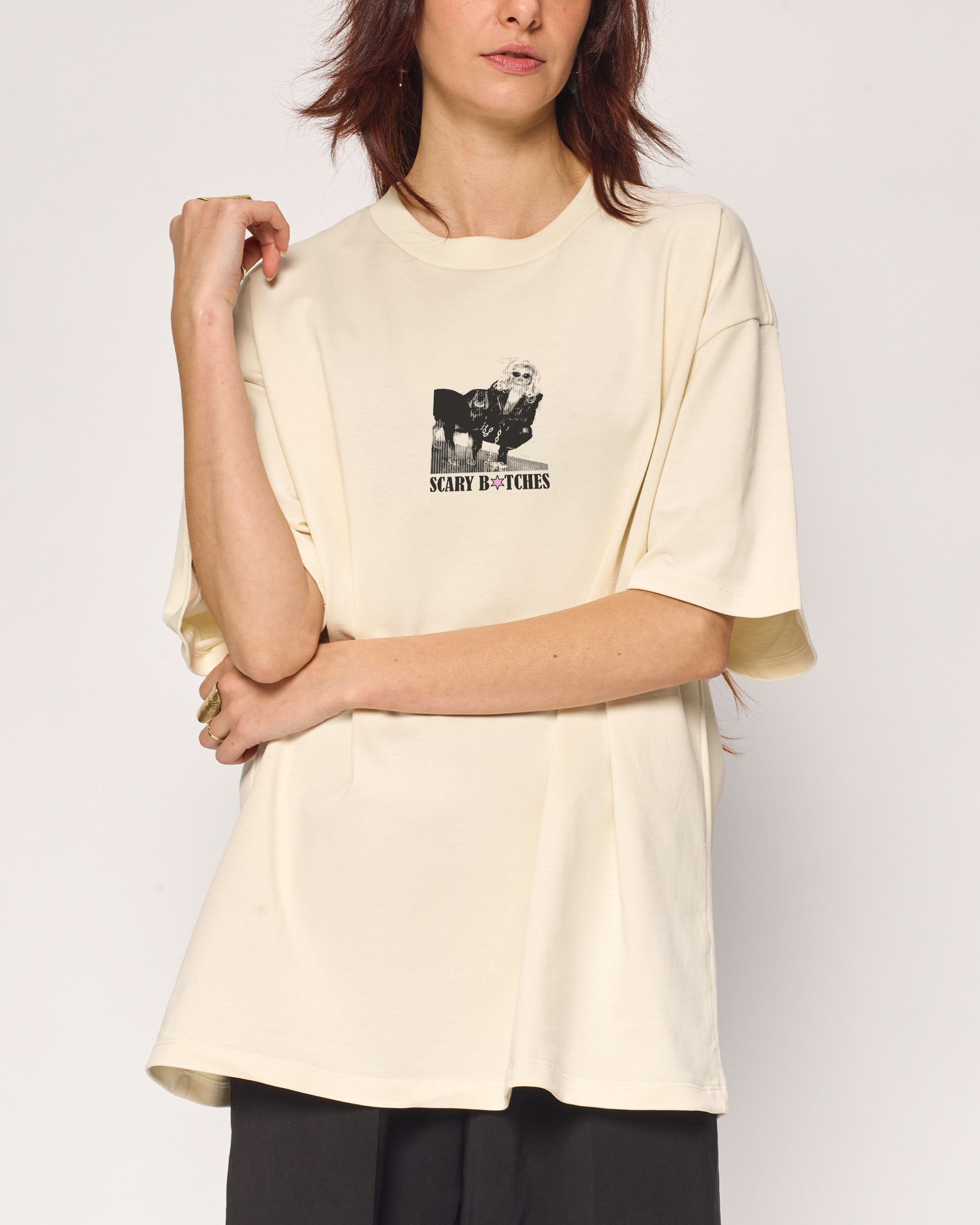 Scary Bitches Oversized Tee Australia Threadheads Online