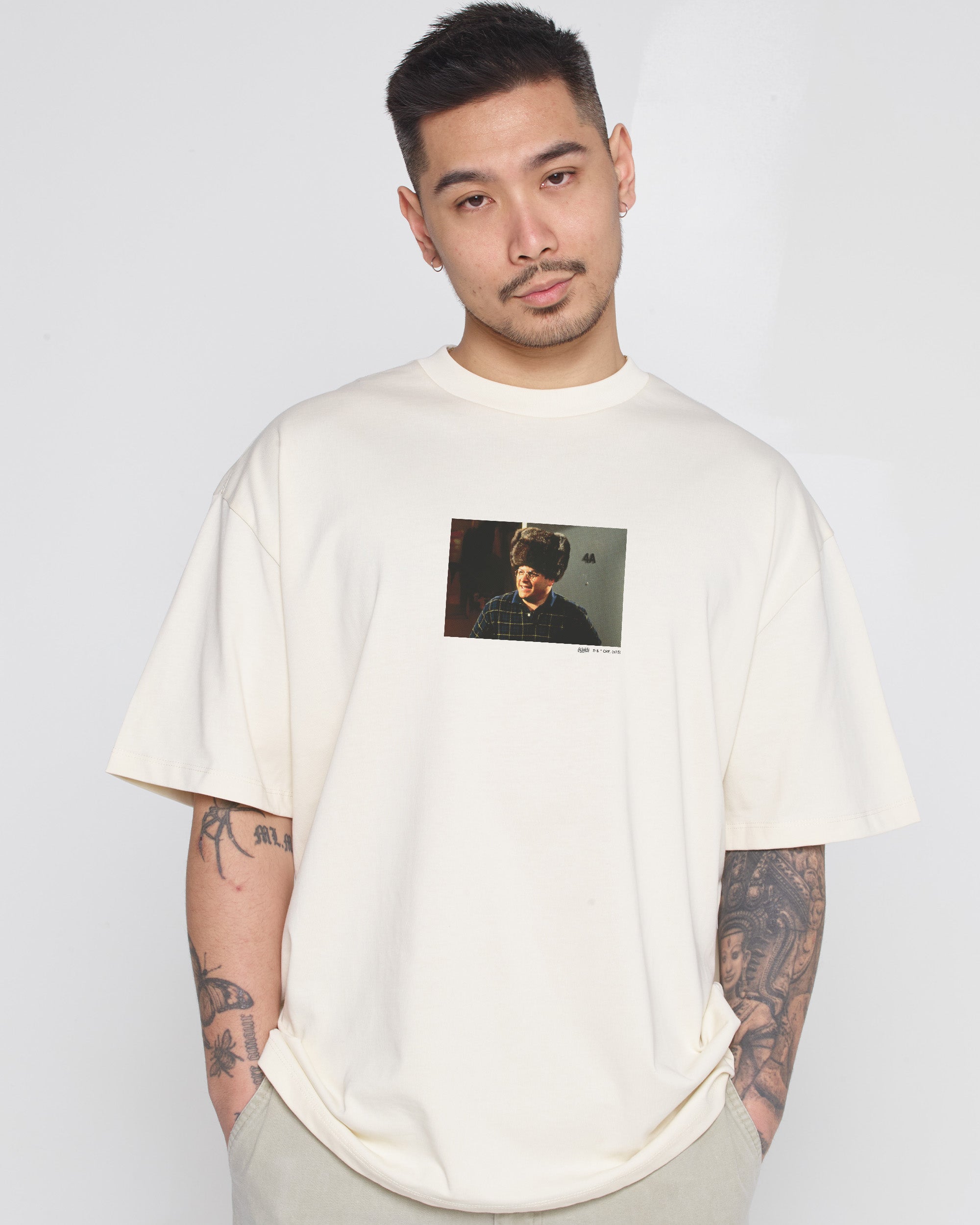George’s Sable Hat Oversized Tee Australia Online