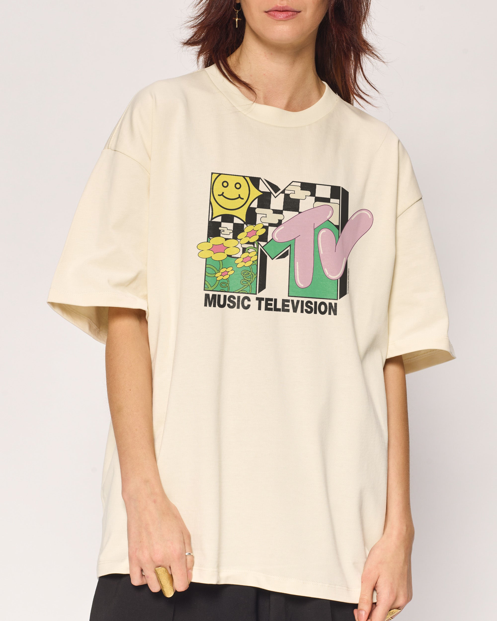 Garden MTV Logo Oversized Tee | Official MTV collab