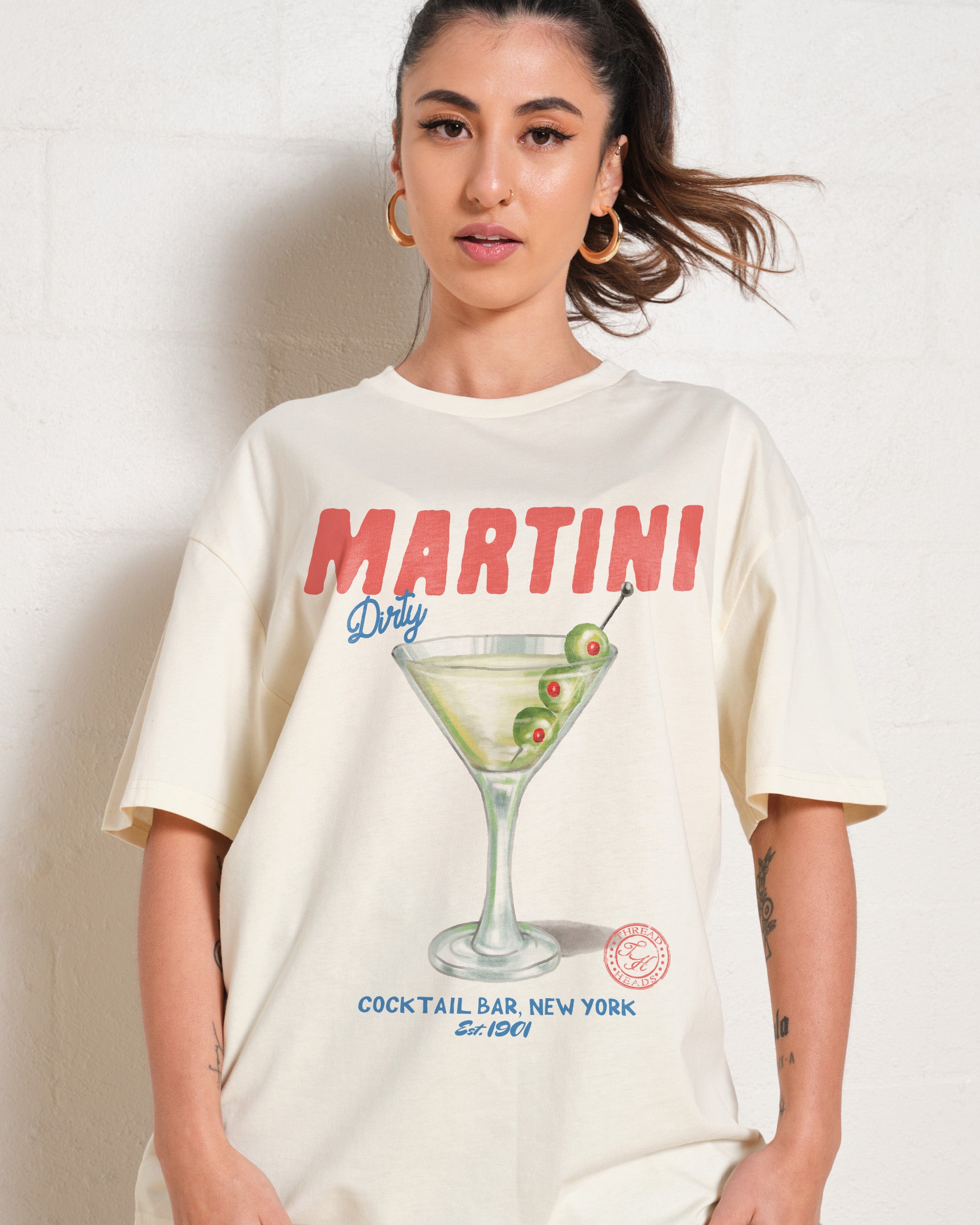 Dirty Martini Oversized Tee Online Australia