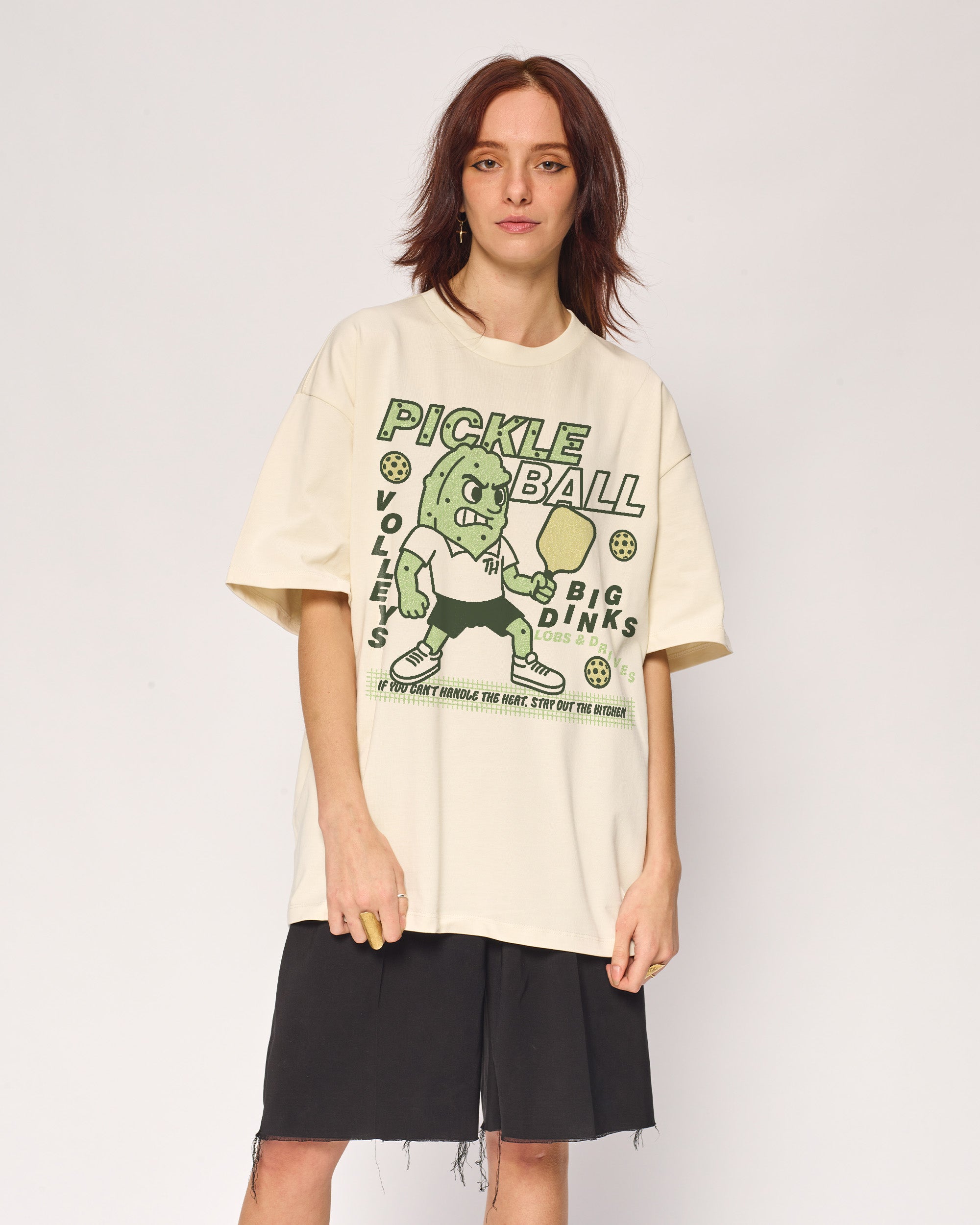 Pickleball Oversized Tee Threadheads Australia Online