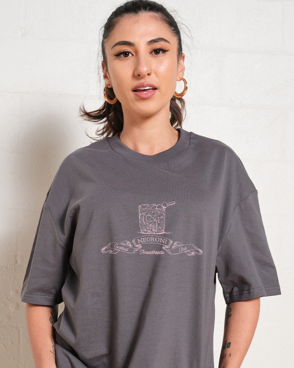 Negroni Cocktail Club Oversized Tee Online Australia