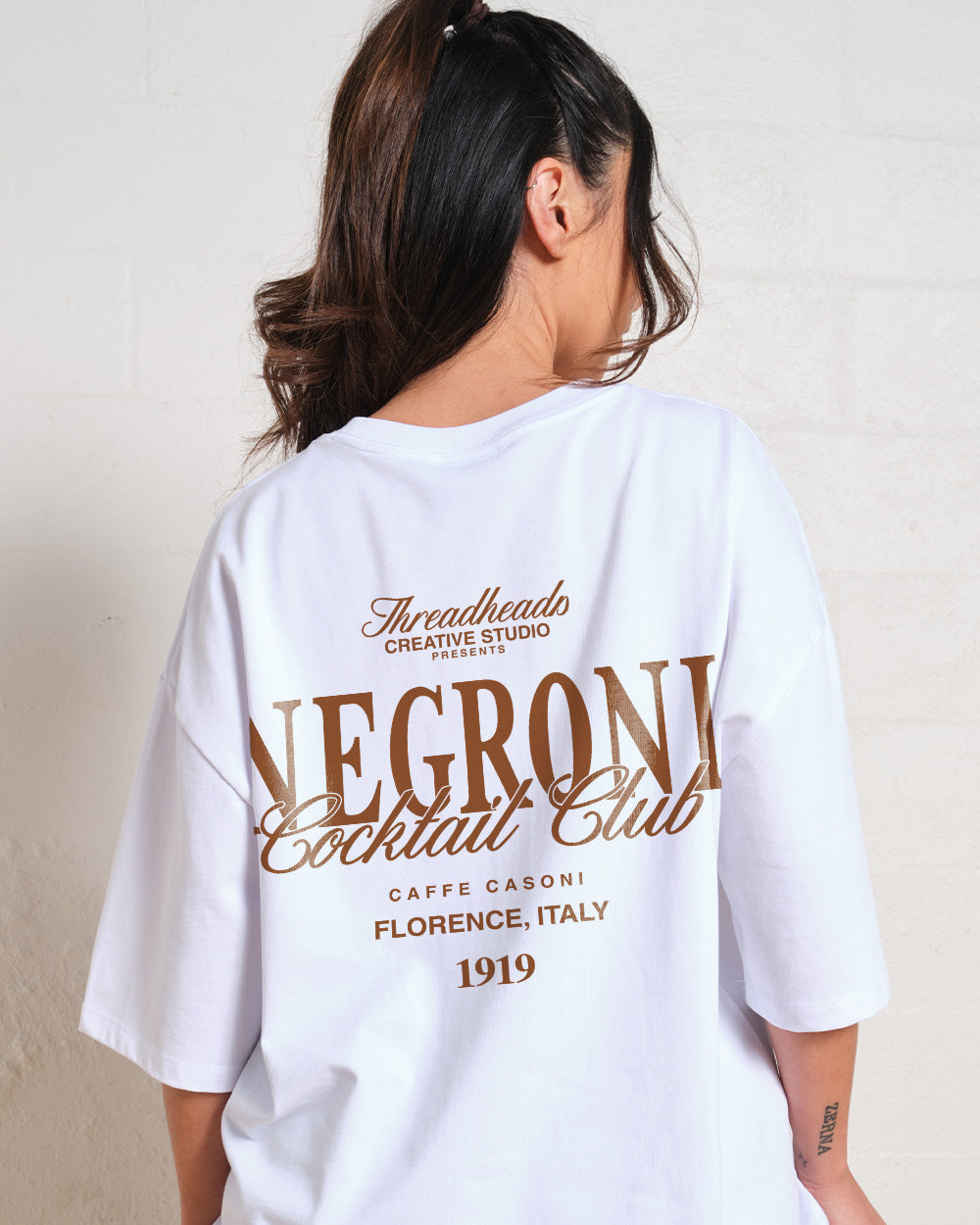 Negroni Cocktail Club Oversized Tee Online Australia