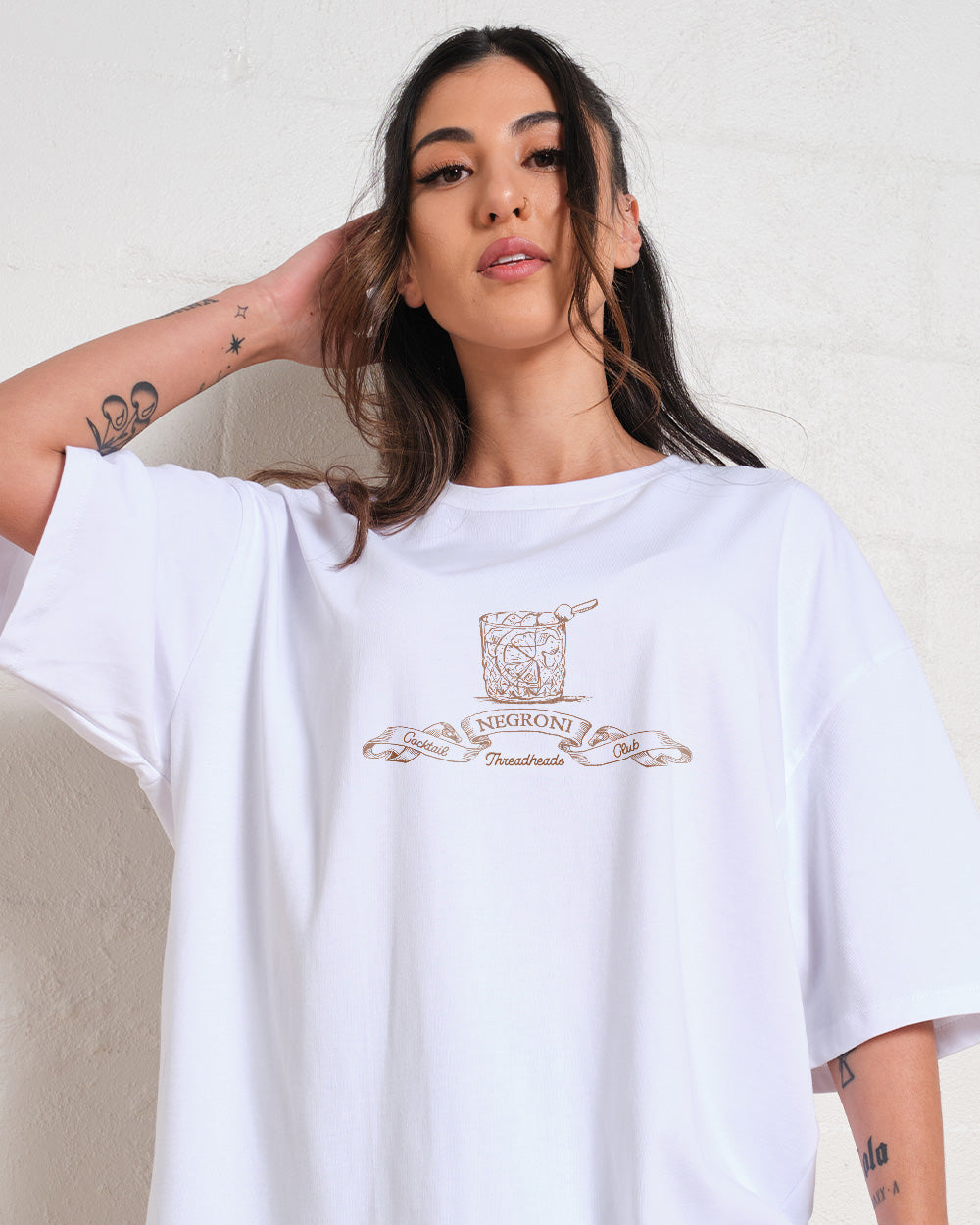 Negroni Cocktail Club Oversized Tee Online Australia