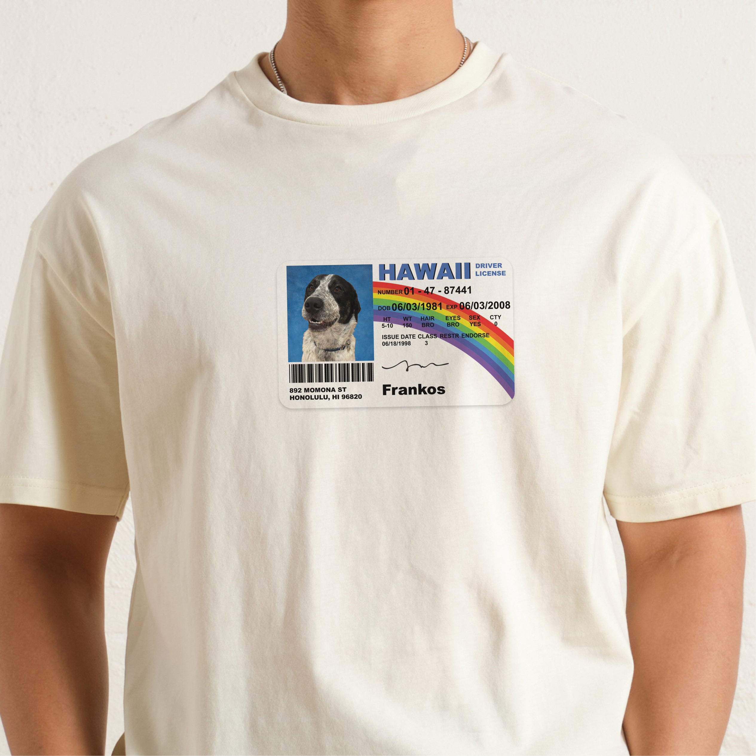 Create Your Own Custom Driver's License Tee