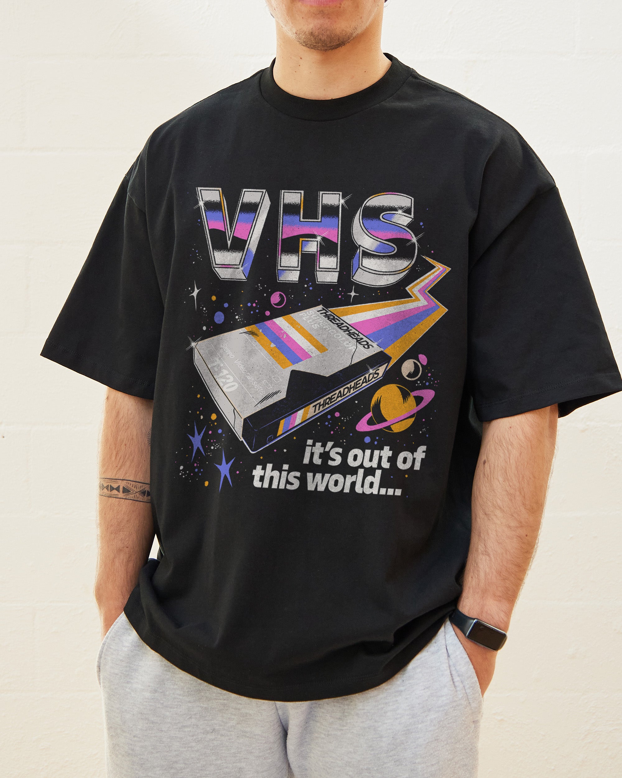 VHS Out of This World Oversized Tee