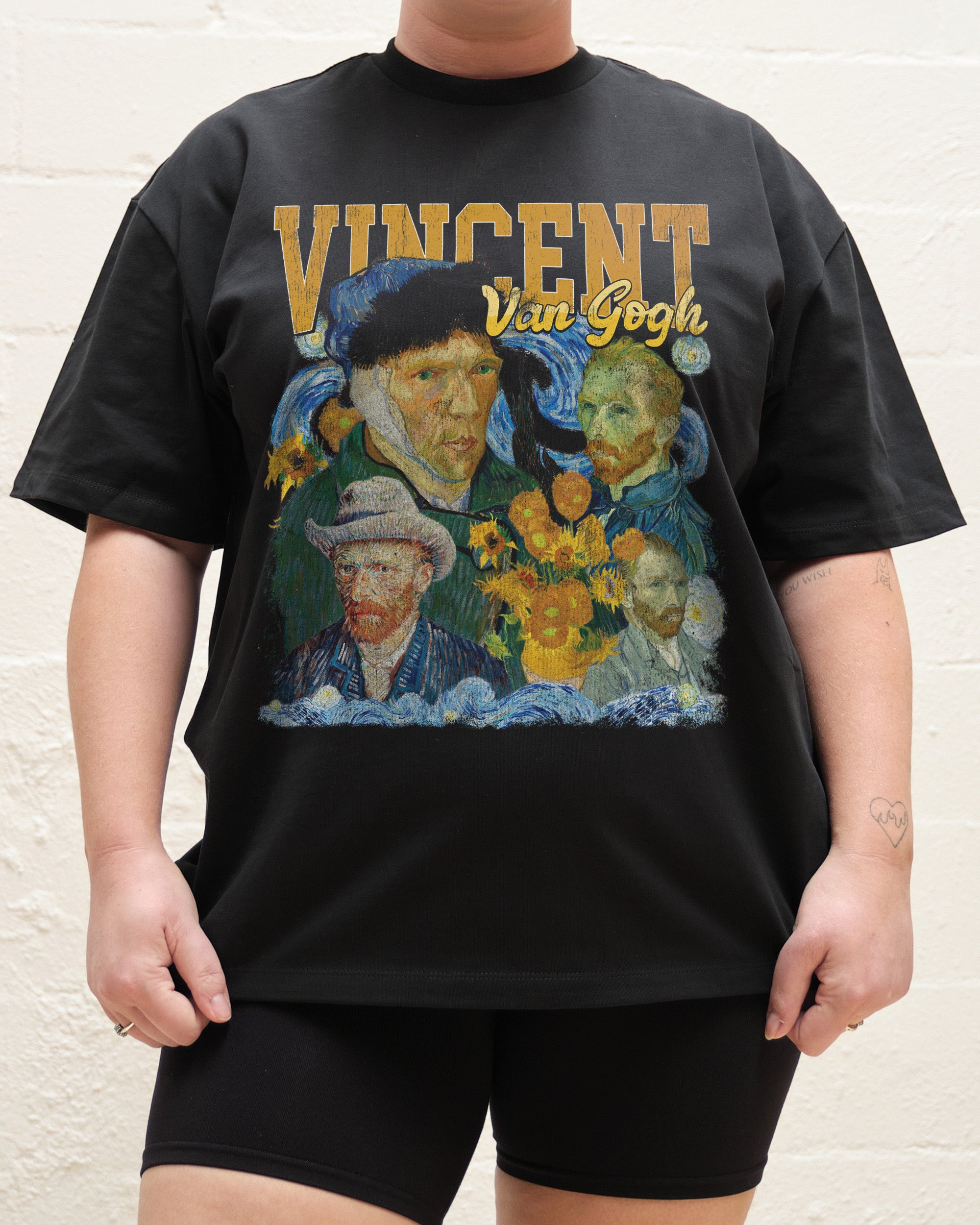 Vincent Van Gogh Oversized Tee Australia Online