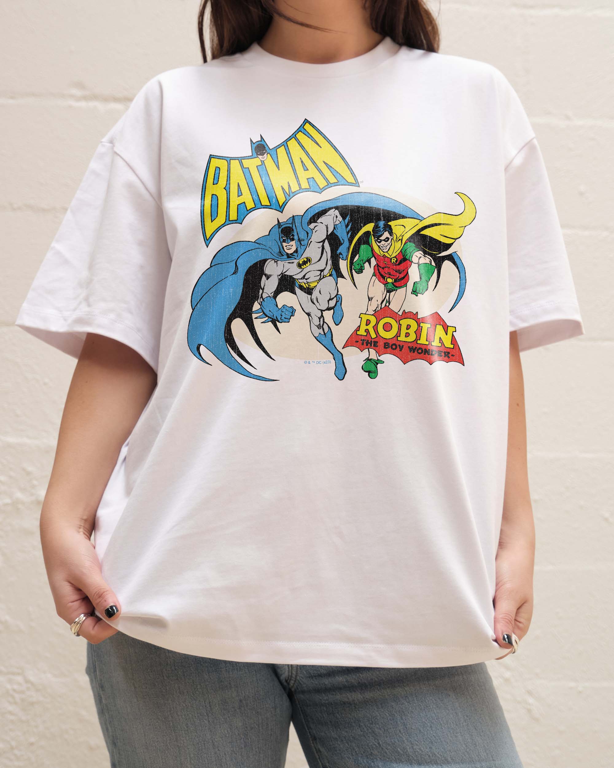 Batman and Robin The Boy Wonder Oversized Tee Australia Online