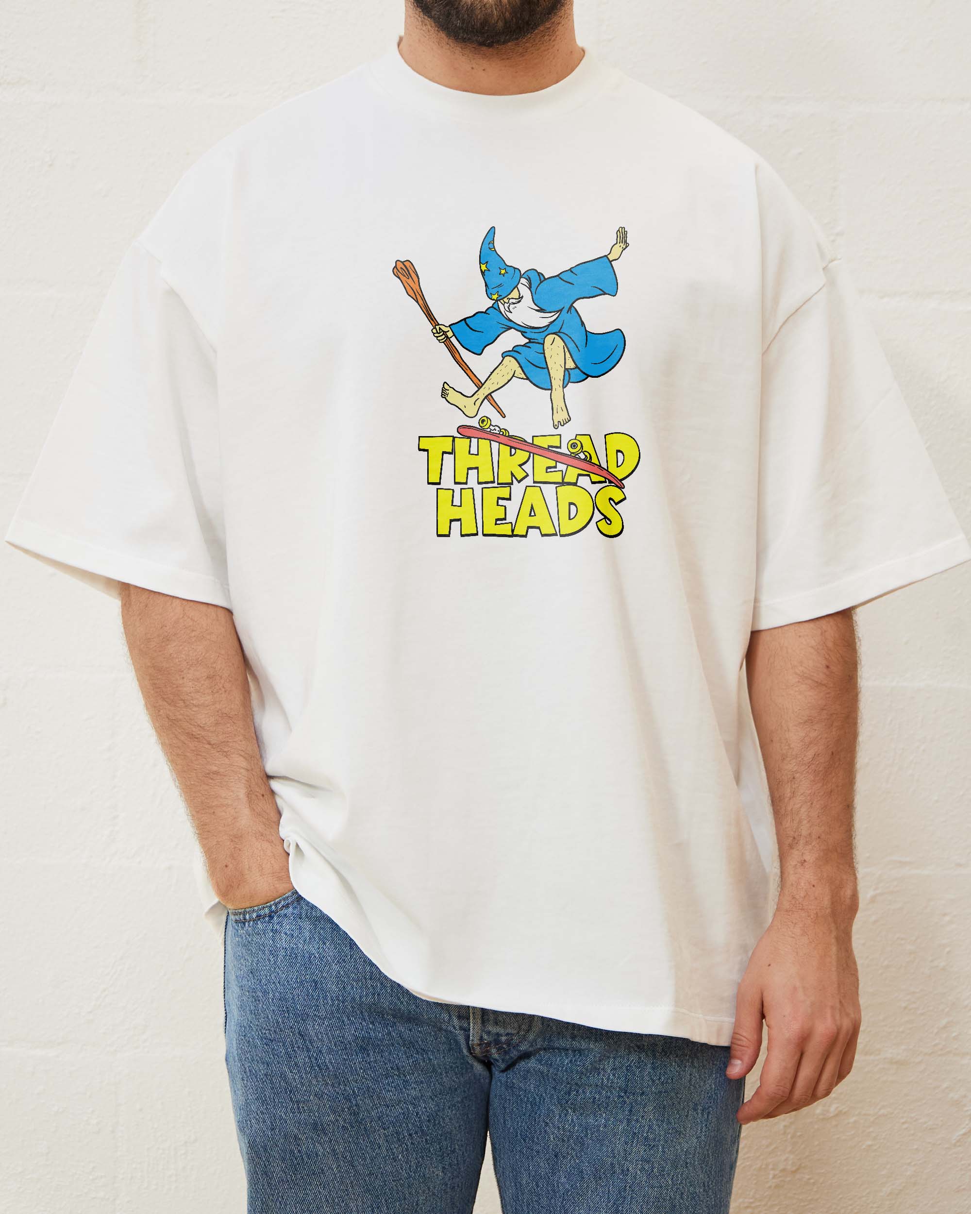 Skating Wizard Oversized Tee Australia Online