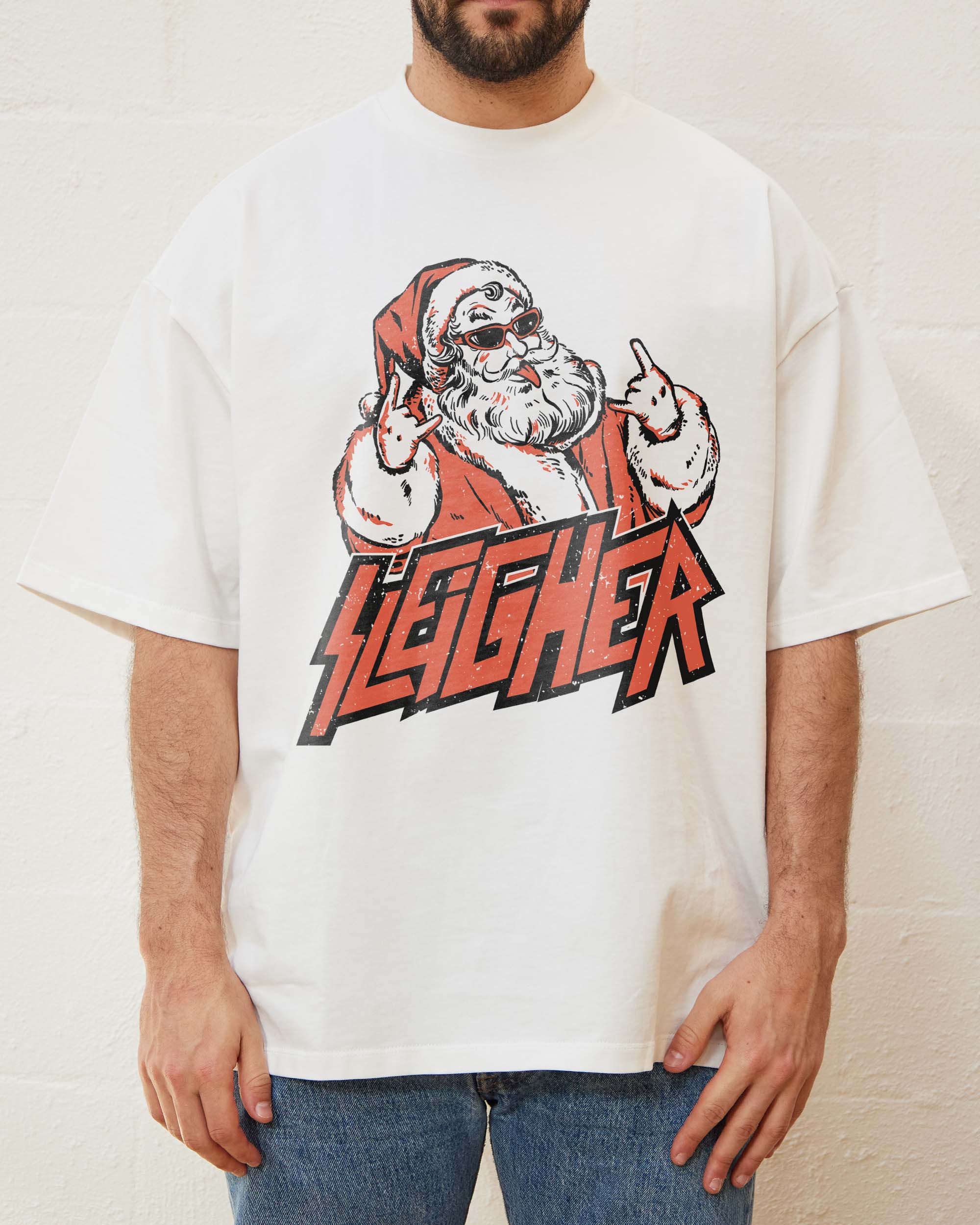 Santa Sleigher Oversized Tee Australia Online