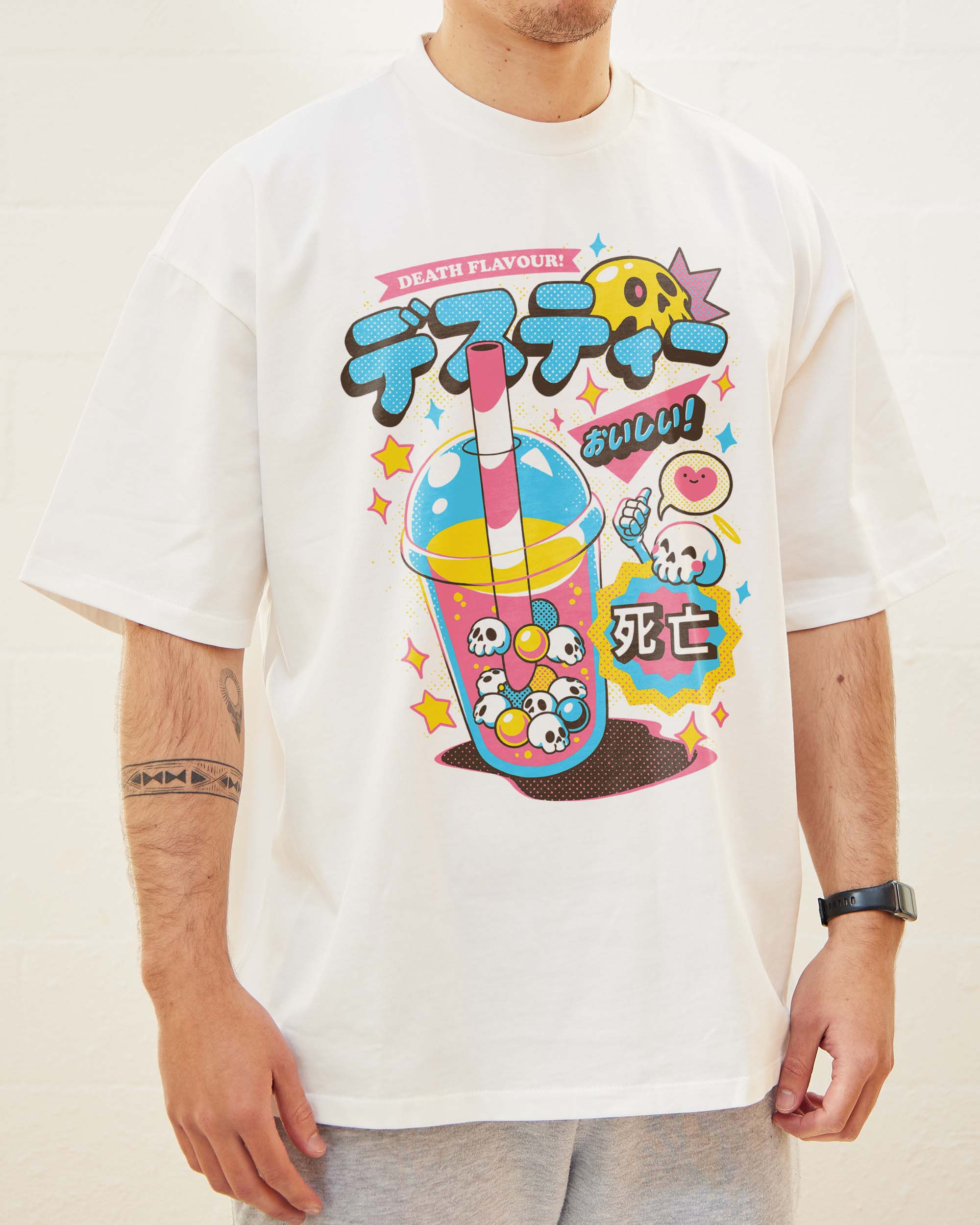 Death Tea Oversized Tee Australia Online