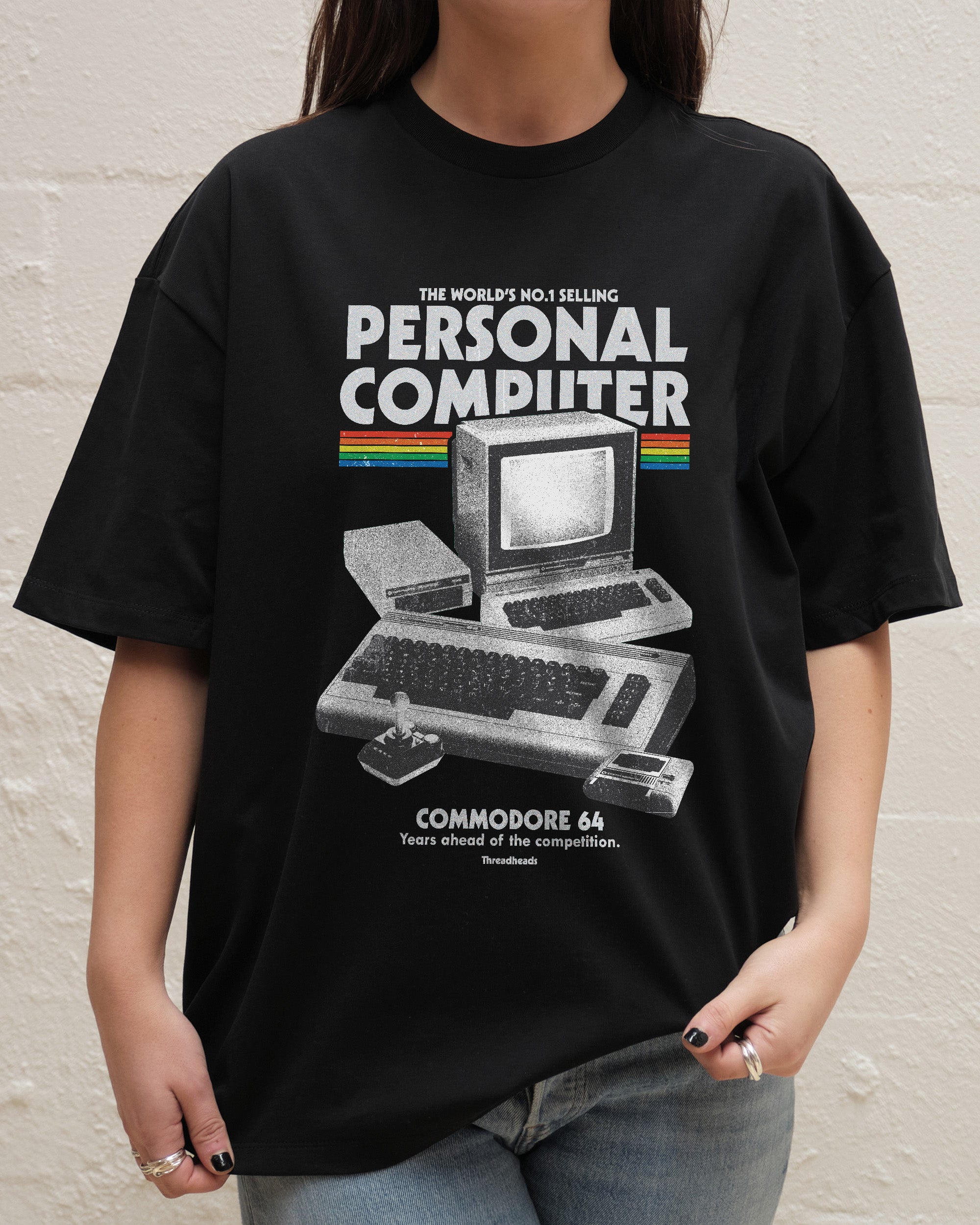 Retro Commodore 64 Oversized Tee