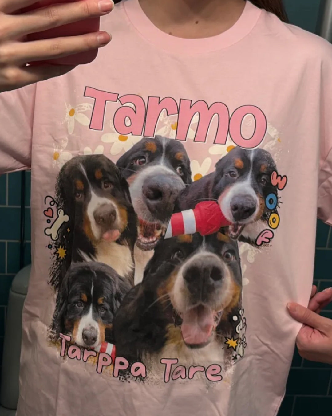 Dog Bootleg Tee Custom Tee – view 3