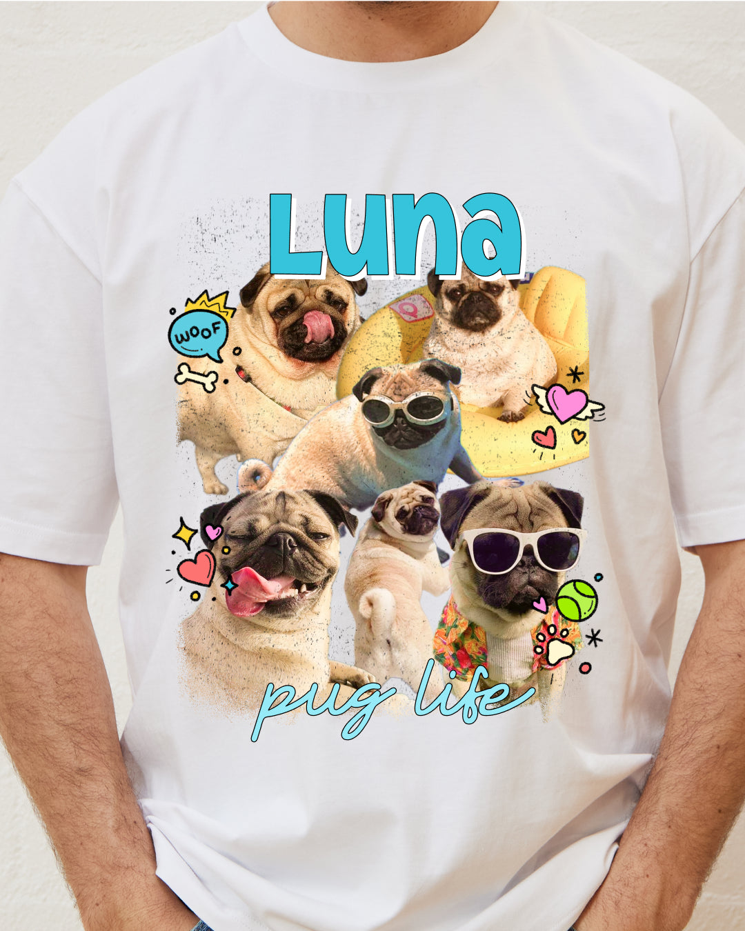 Dog Bootleg Tee Custom Tee – view 10