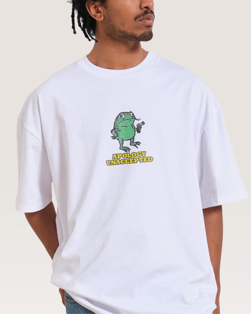 Apology Unaccepted Oversized Tee Threadheads Australia Online
