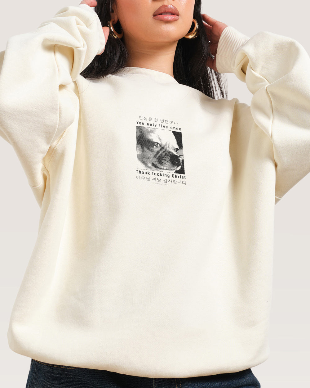 You Only Live Once Sweatshirt Threadheads Australia Online