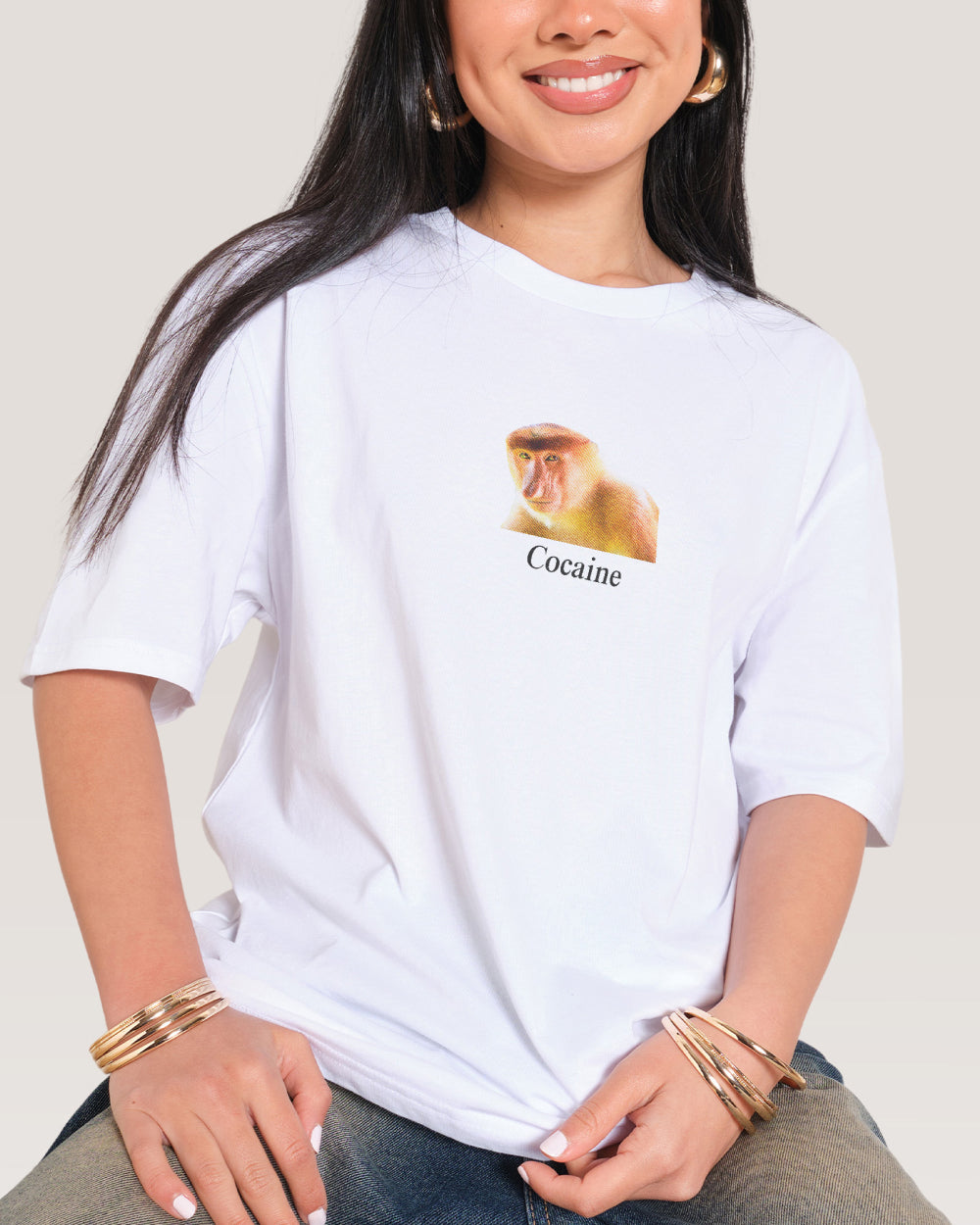 Cocaine Monkey T-Shirt Threadheads Australia Online