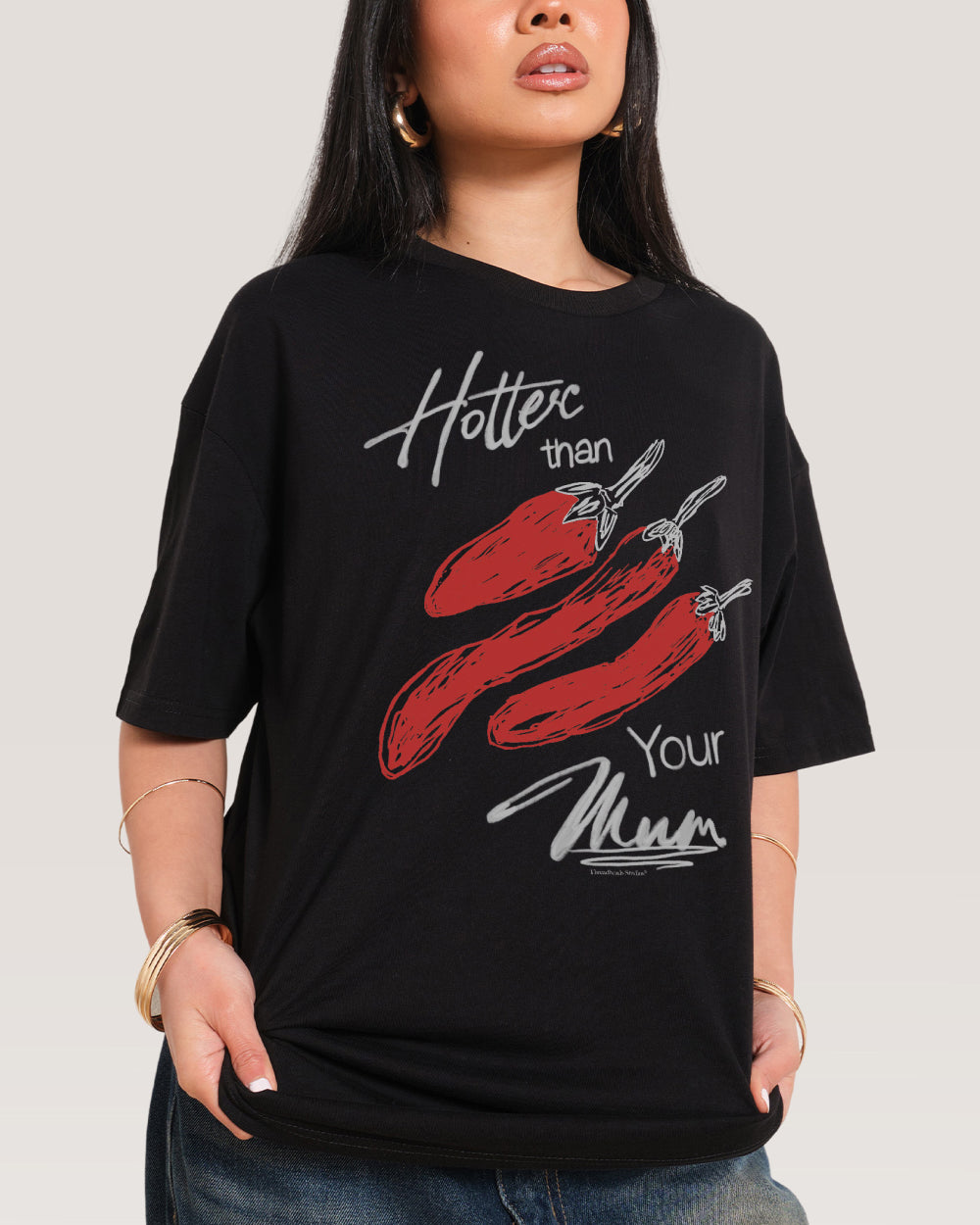 Hotter Than Your Mum T-Shirt Threadheads Australia Online