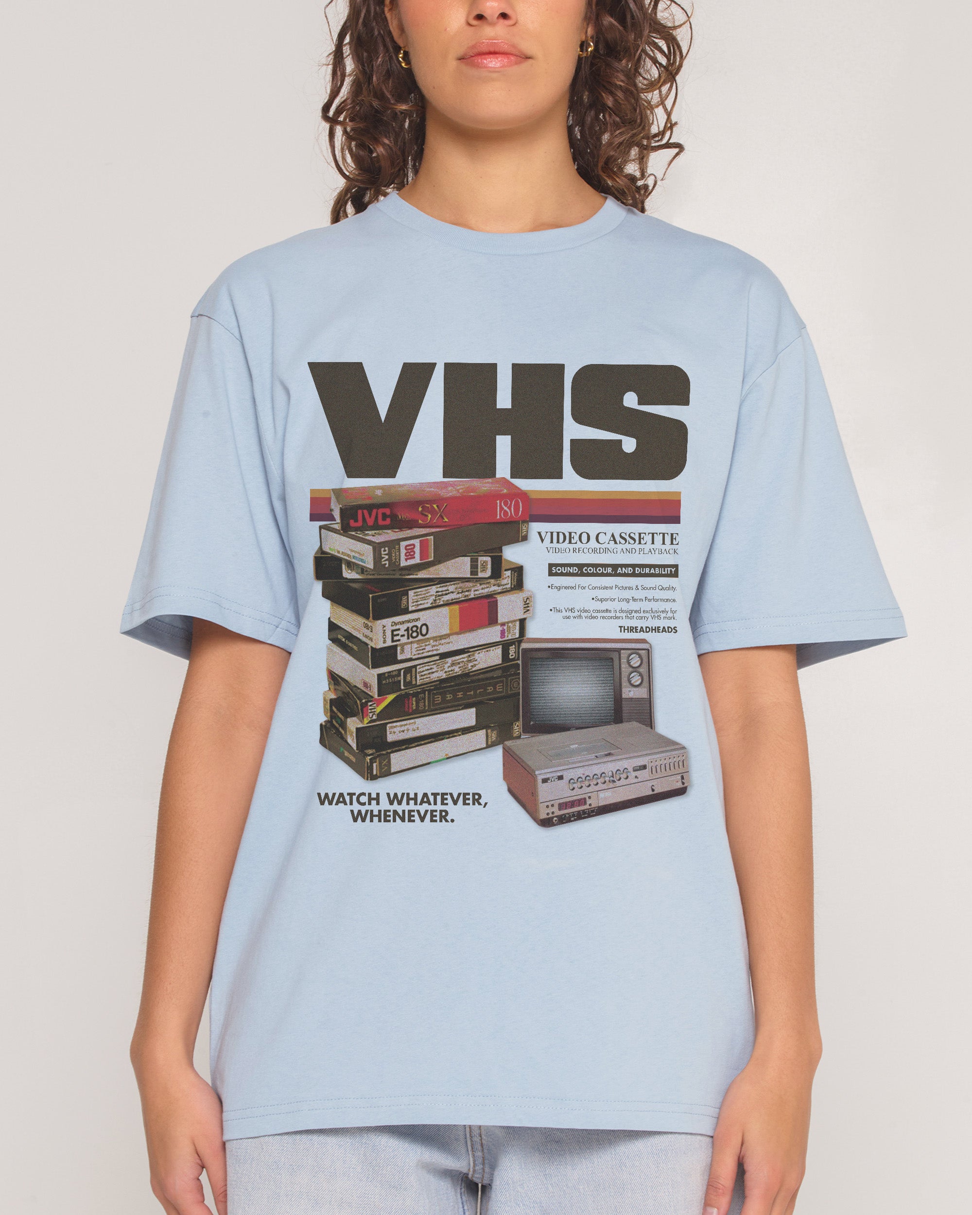 Vintage VHS Tapes T-Shirt – view 9