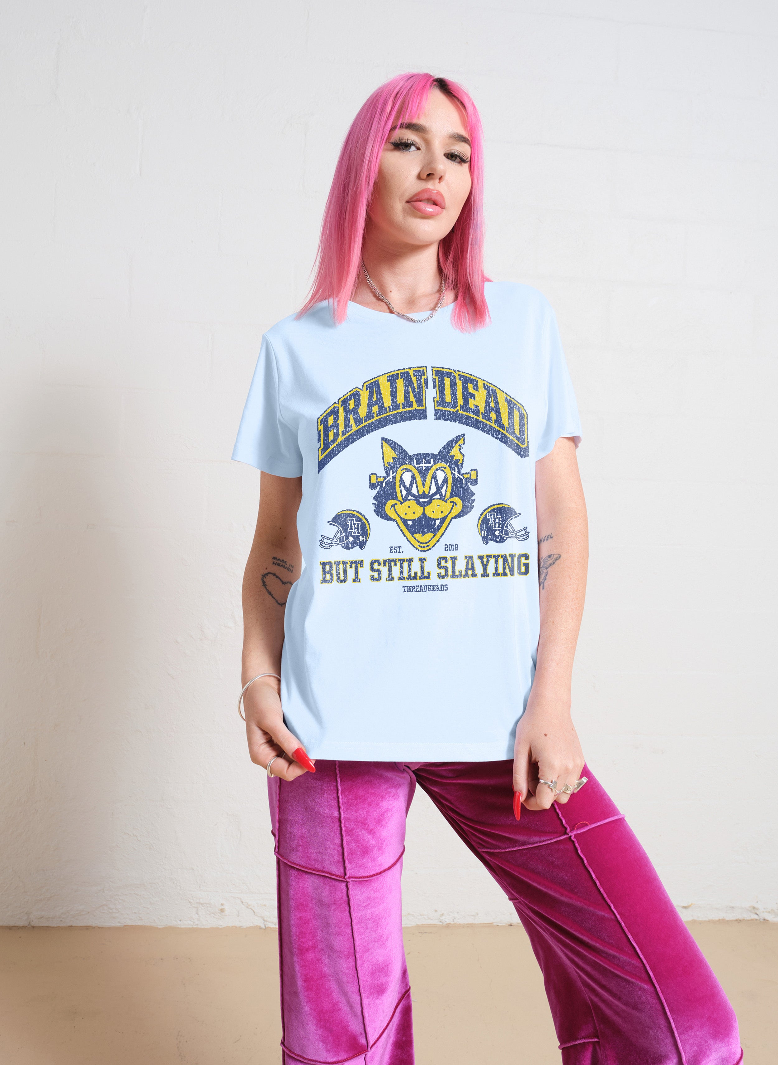 Brain Dead Cat Women's Tee Online Australia