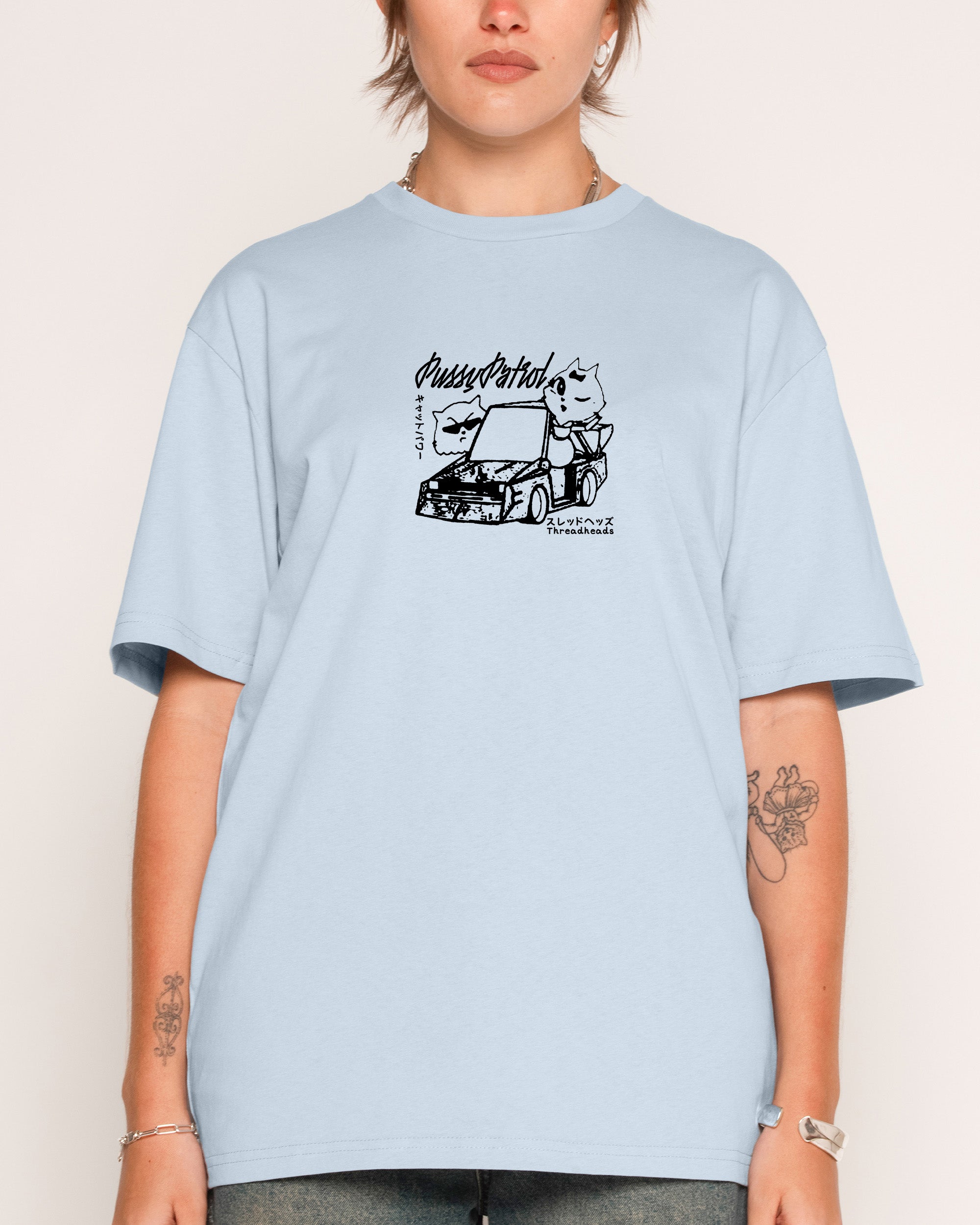 Pussy Patrol Pale Blue T-Shirt
