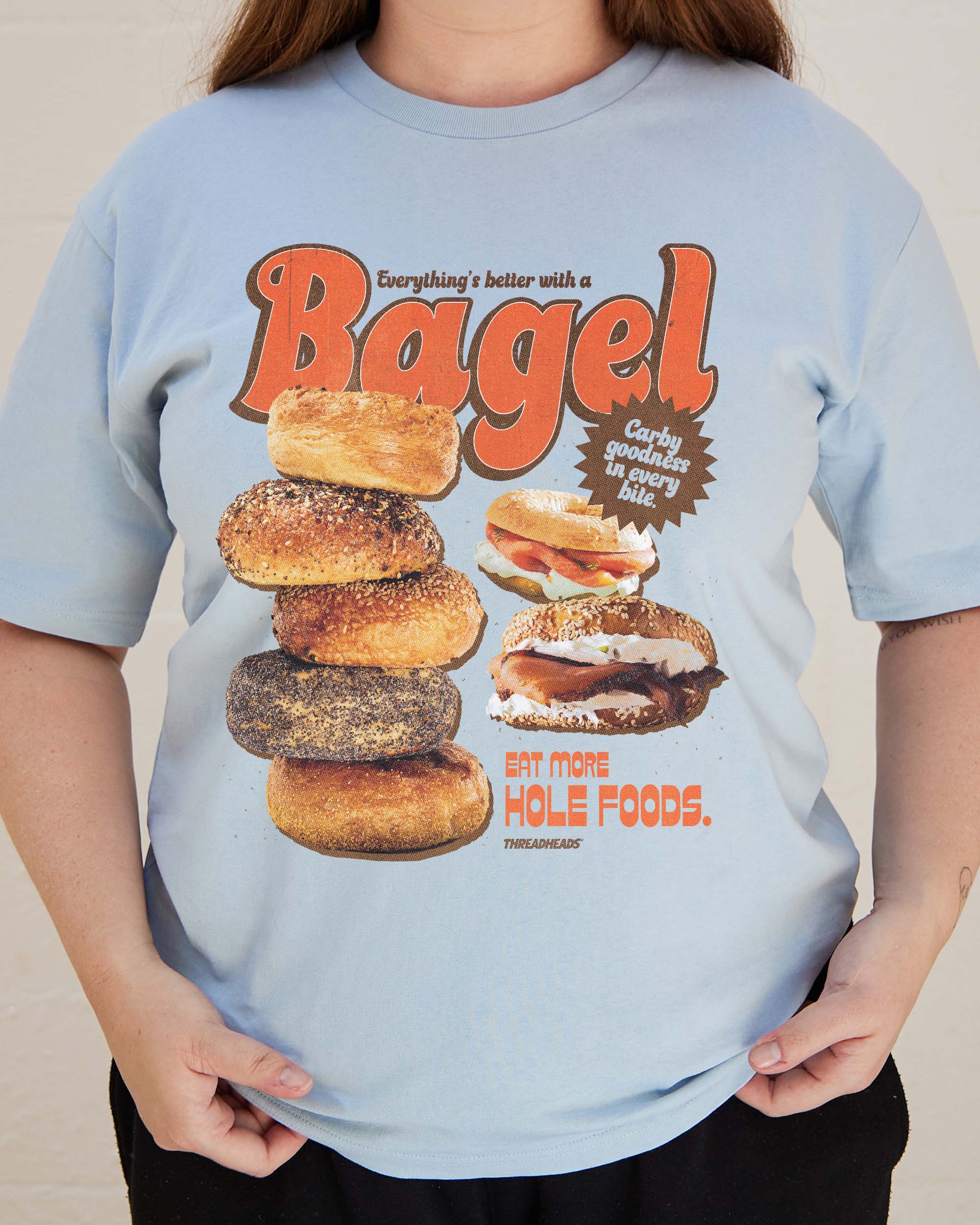 Everything's Better with a Bagel T-Shirt Australia Online