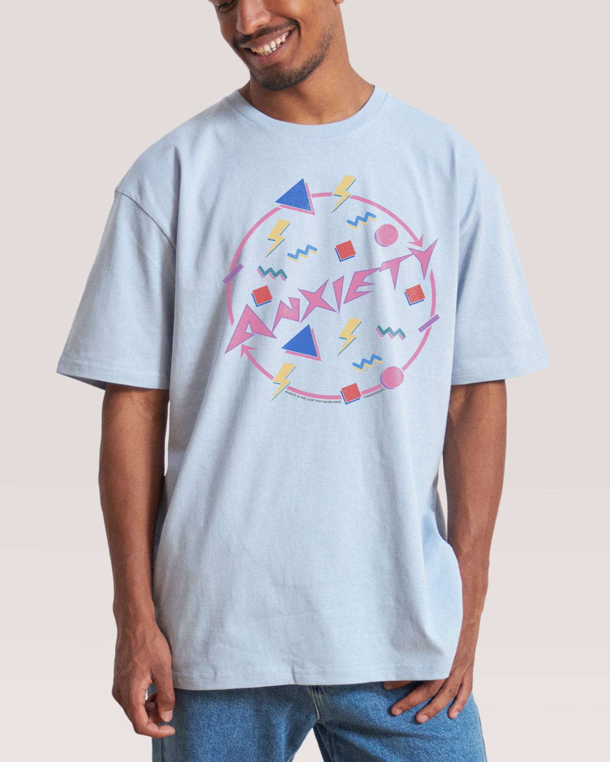 Anxiety Pale Blue T-Shirt