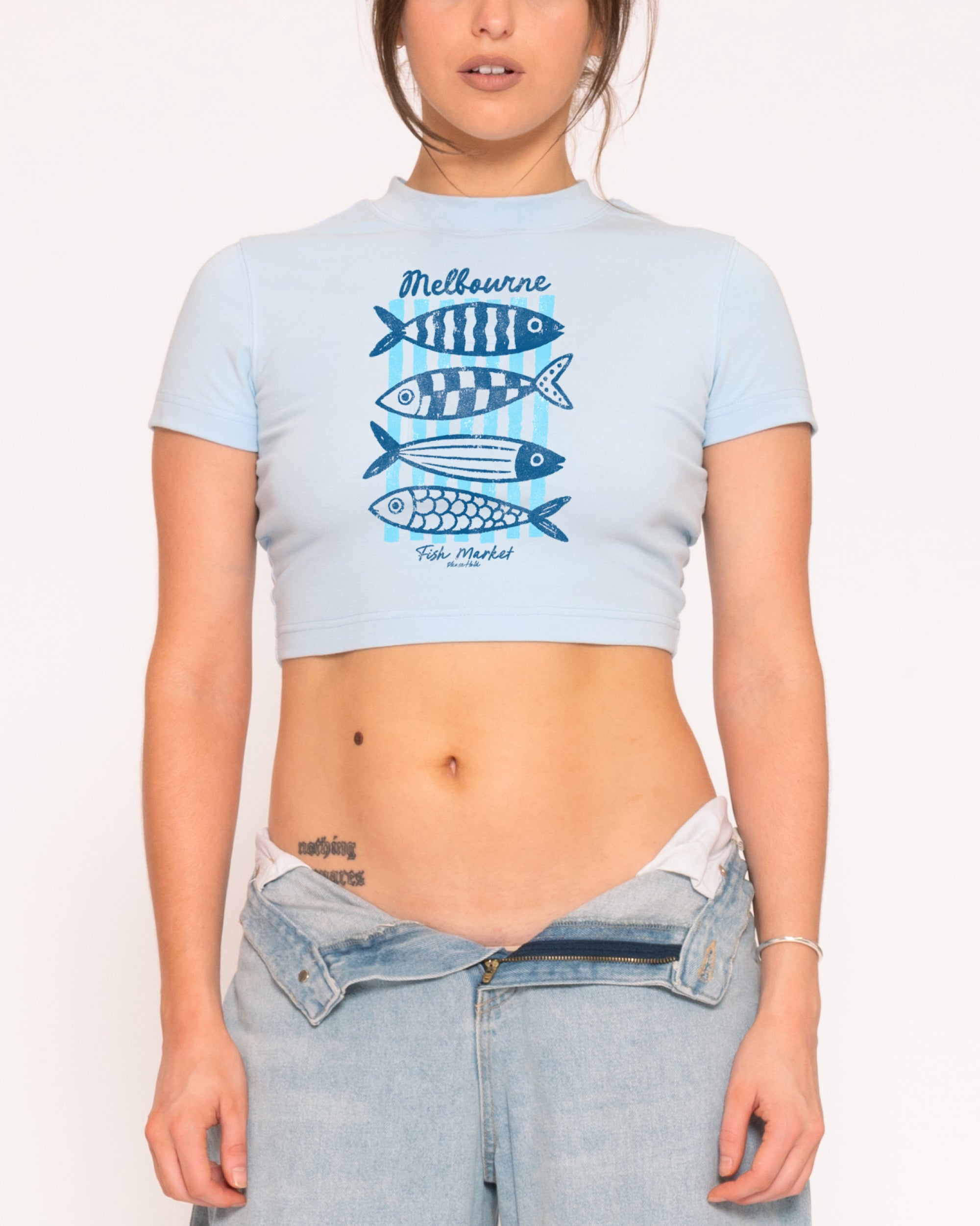 Melbourne Fish Market Baby Tee Threadheads Australia Online