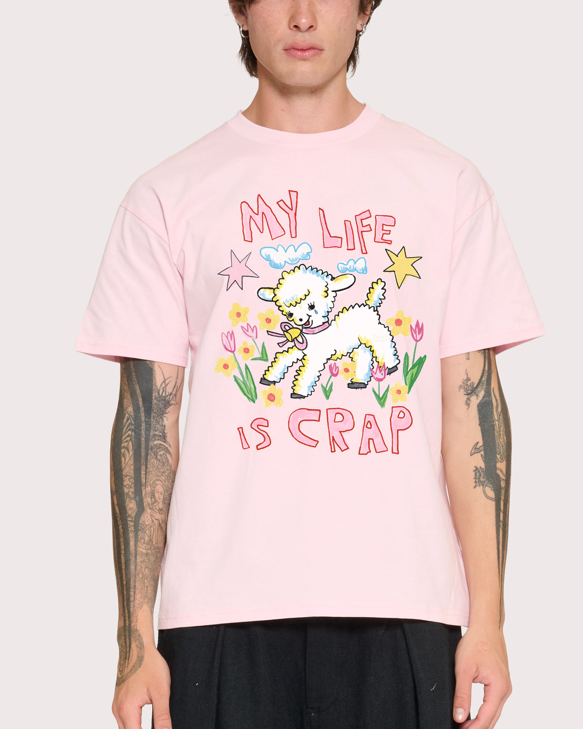 My Life is Crap Pink T-Shirt