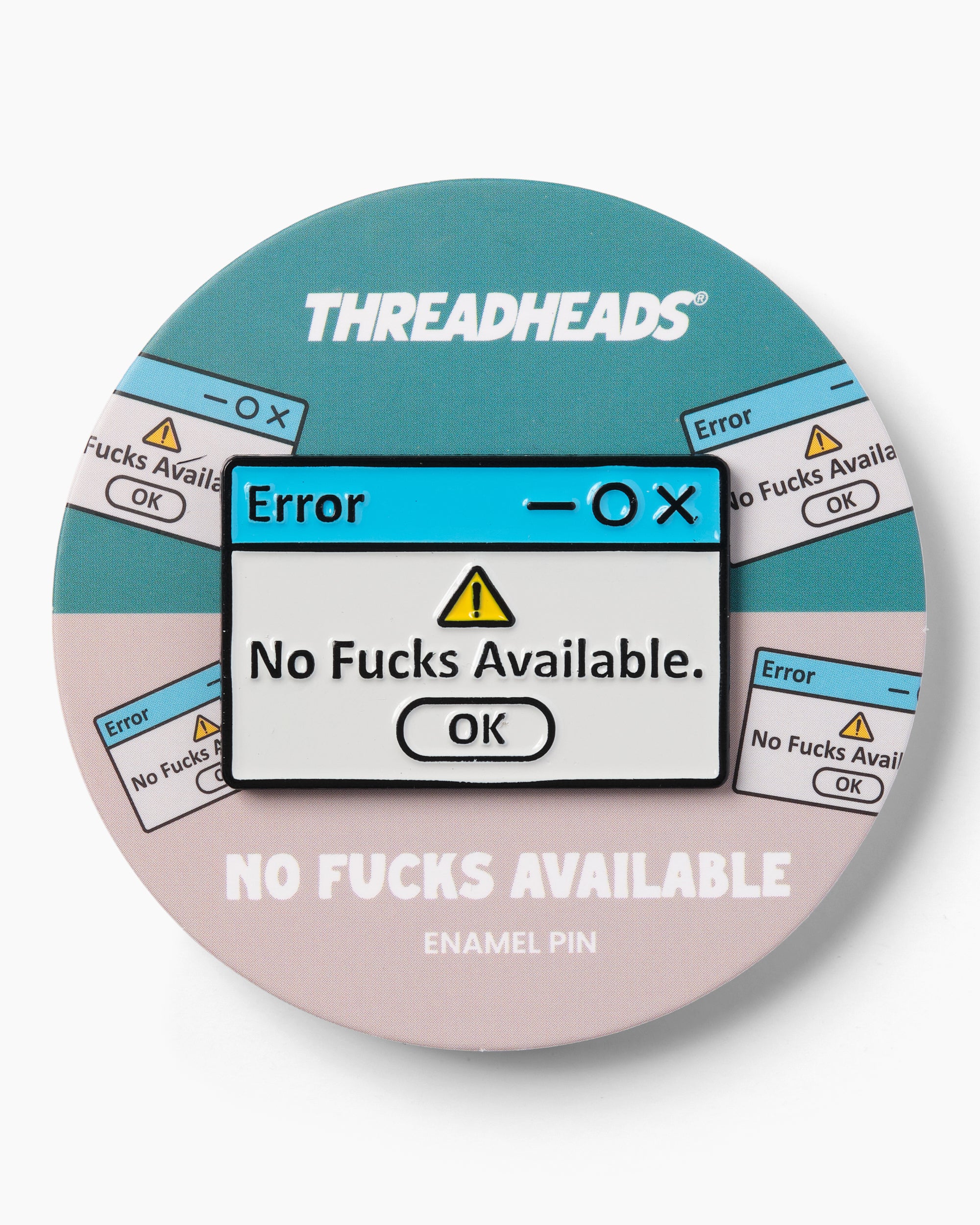 No Fucks Available Enamel Pin Australia Online