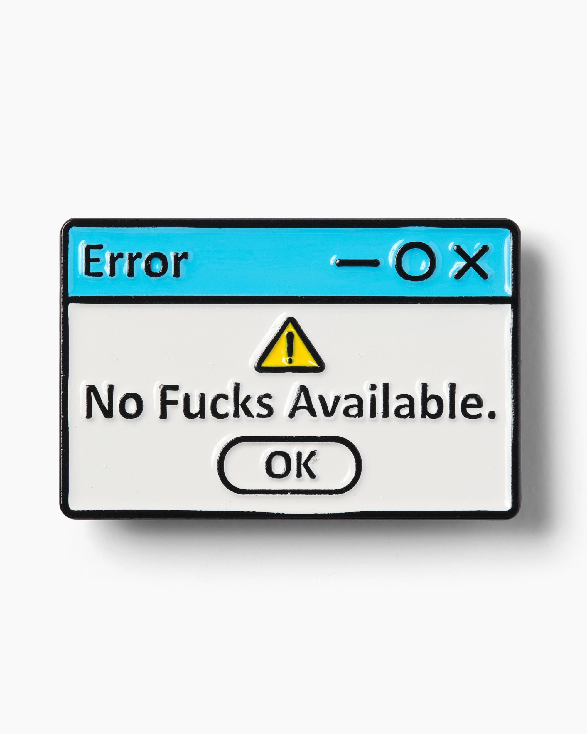 No Fucks Available Enamel Pin Australia Online