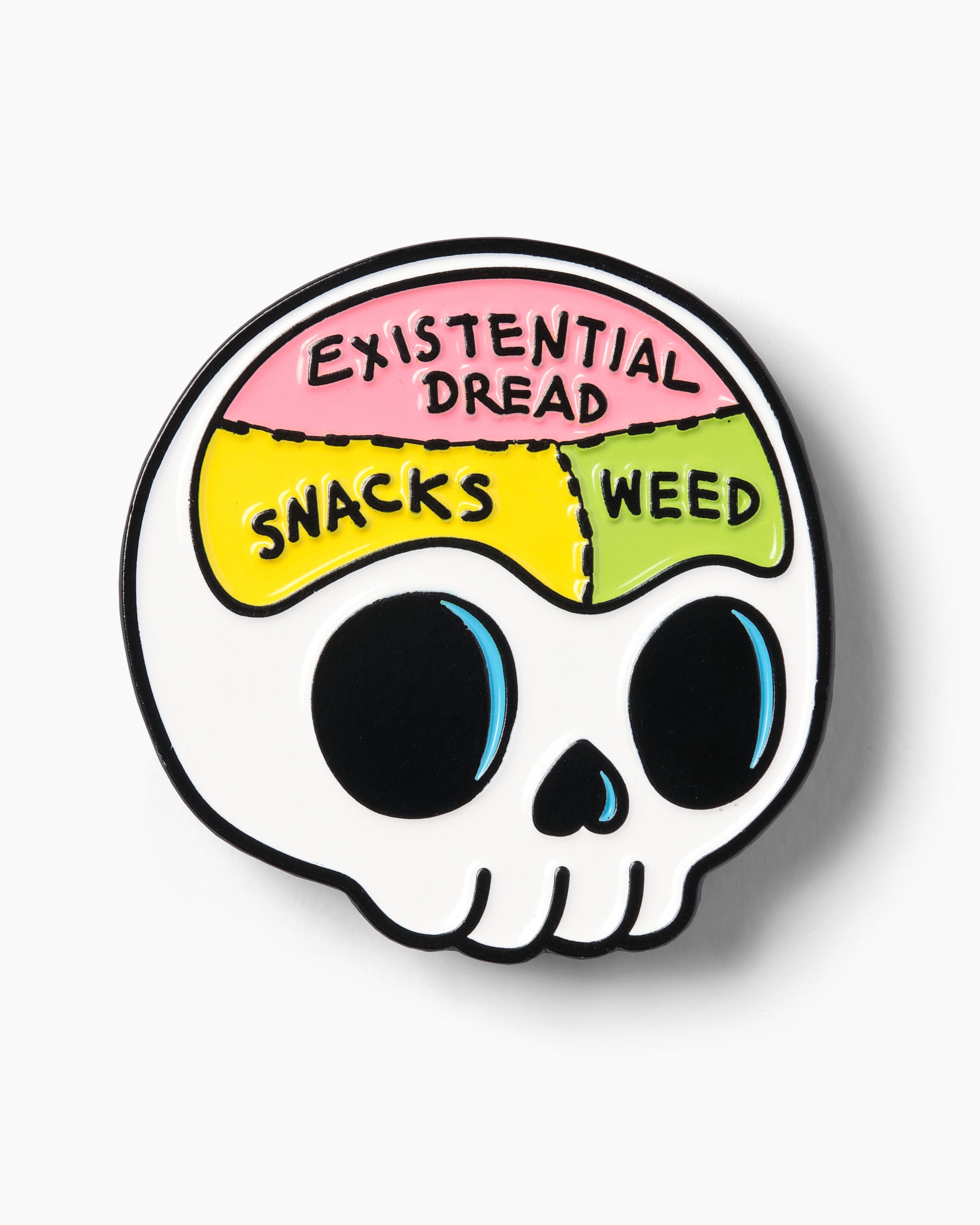Dread Skull Enamel Pin Australia Online