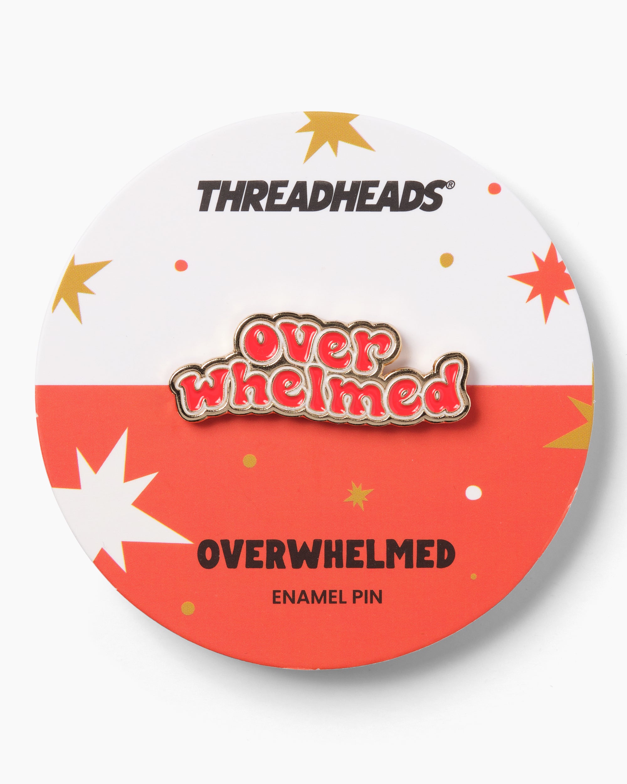 Overwhelmed Enamel Pin Australia Online