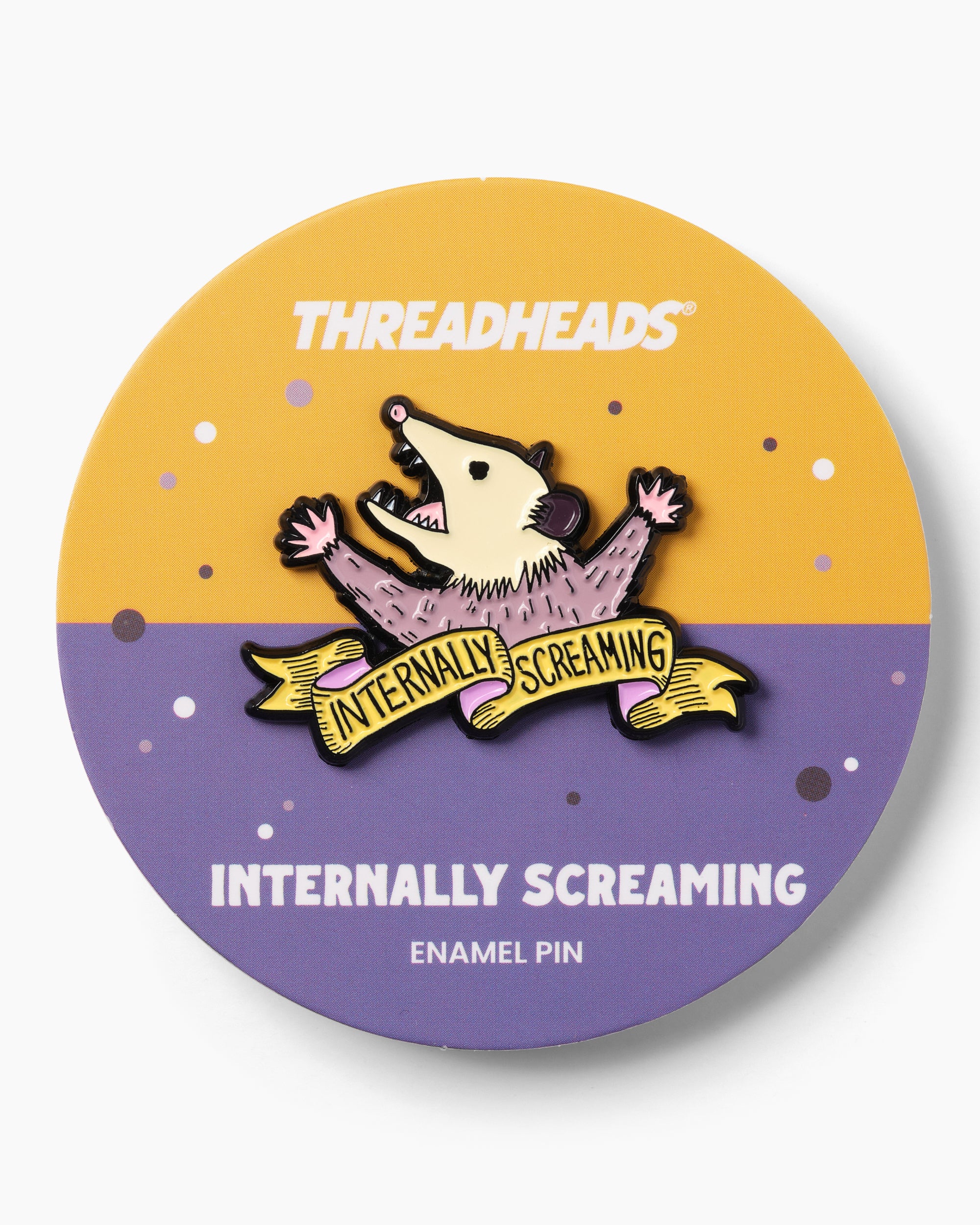 Internally Screaming Enamel Pin Australia Online