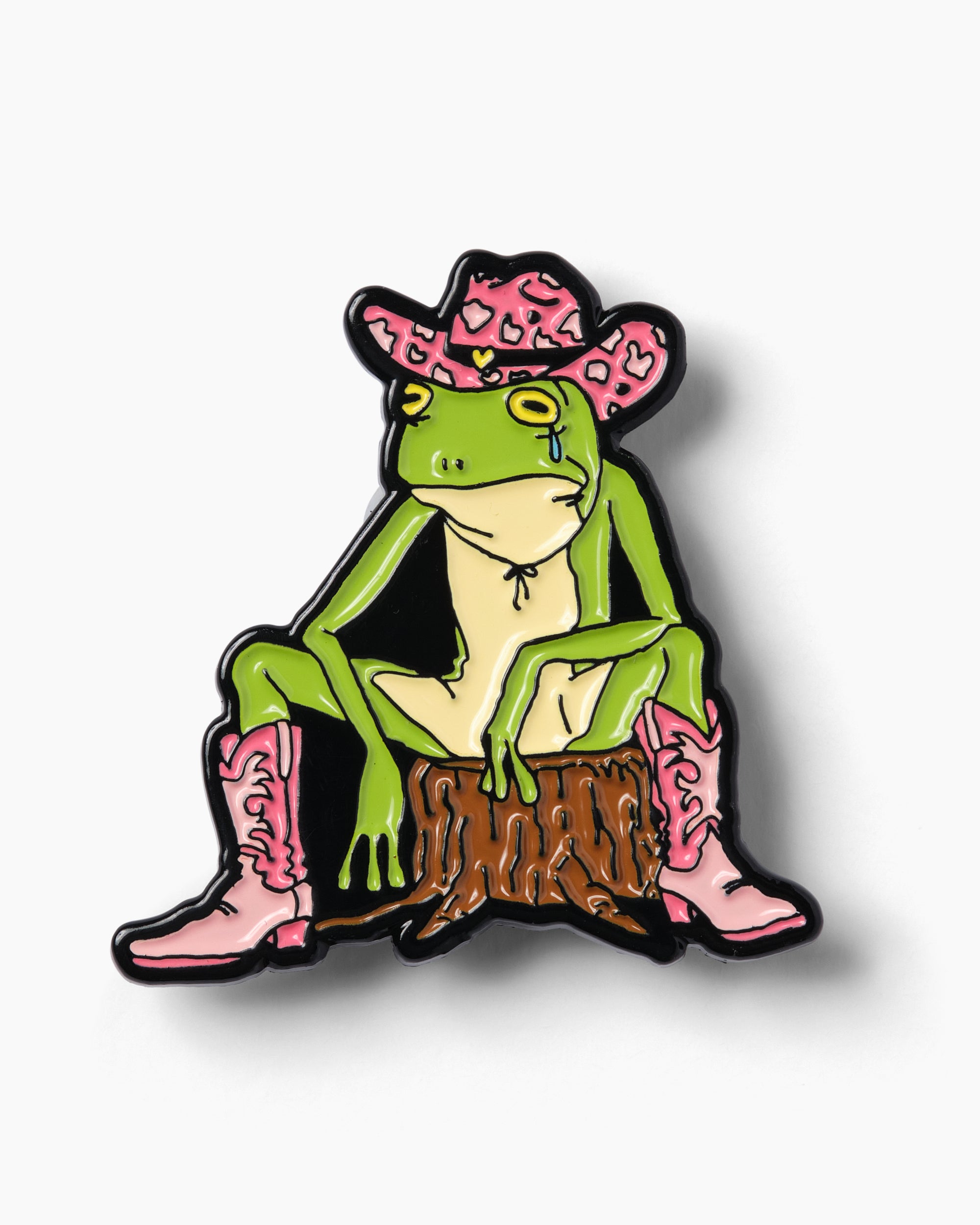 Sad Frog Enamel Pin Australia Online