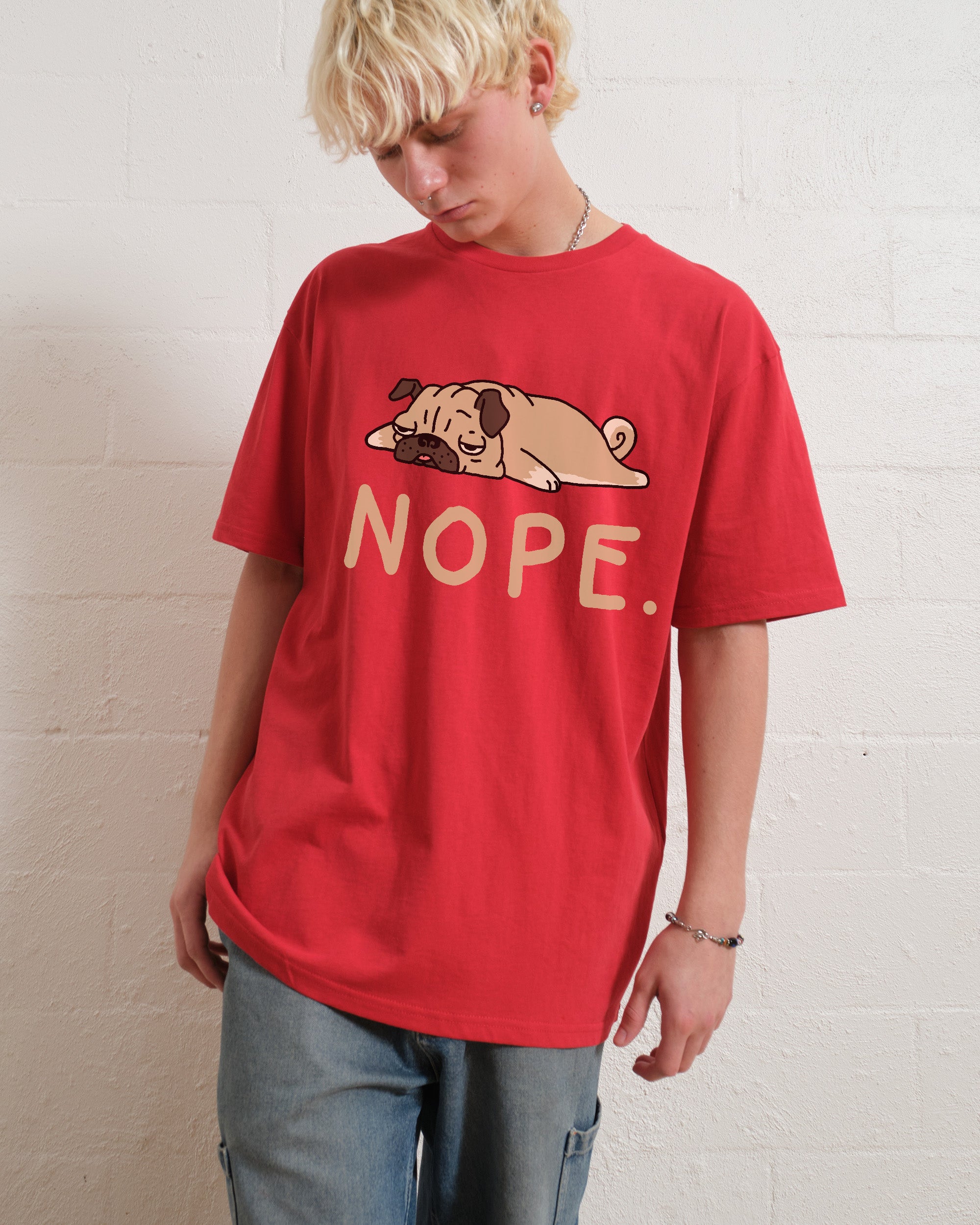 Nope Pug T-Shirt