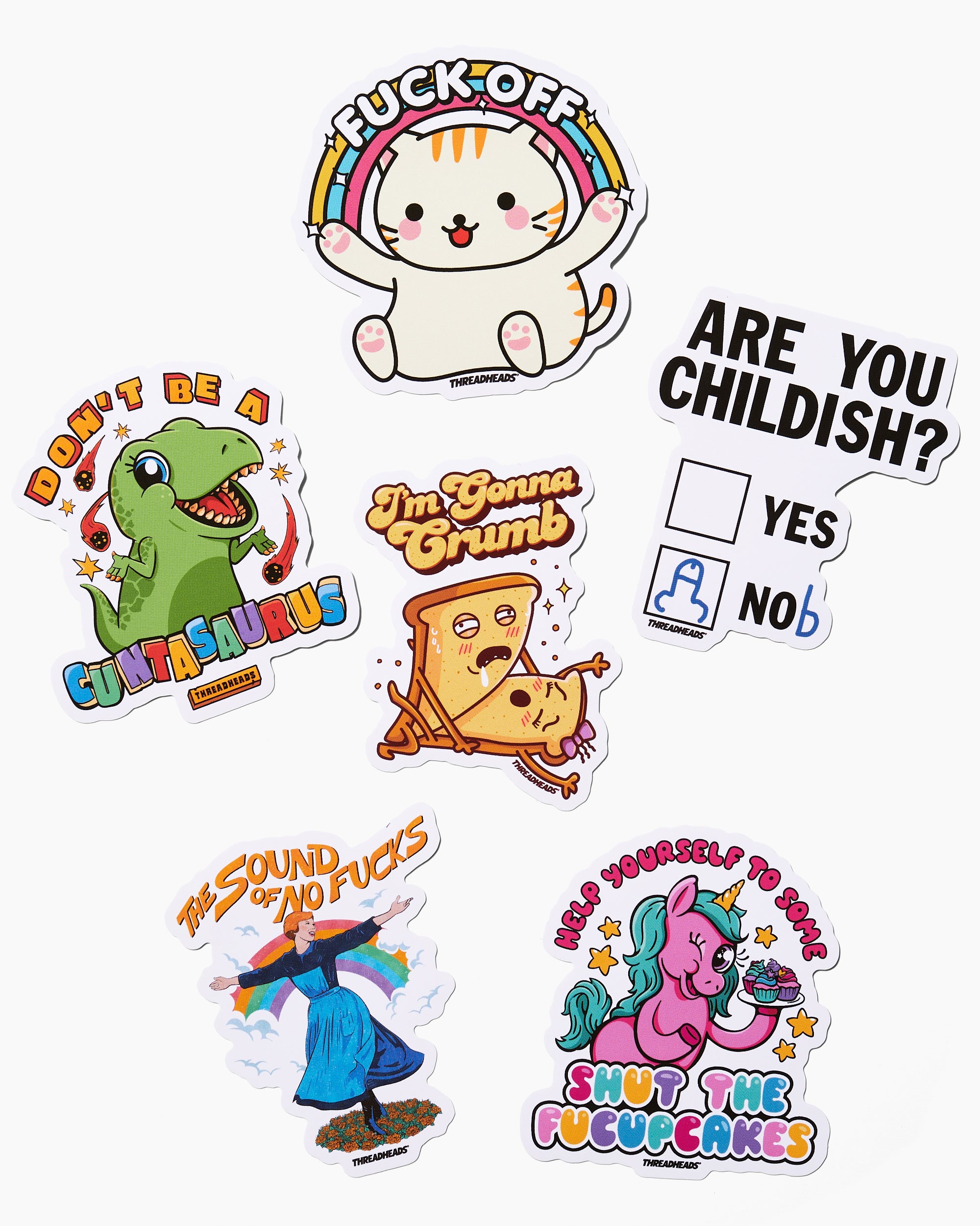 The Rude Sticker Pack Australia Online