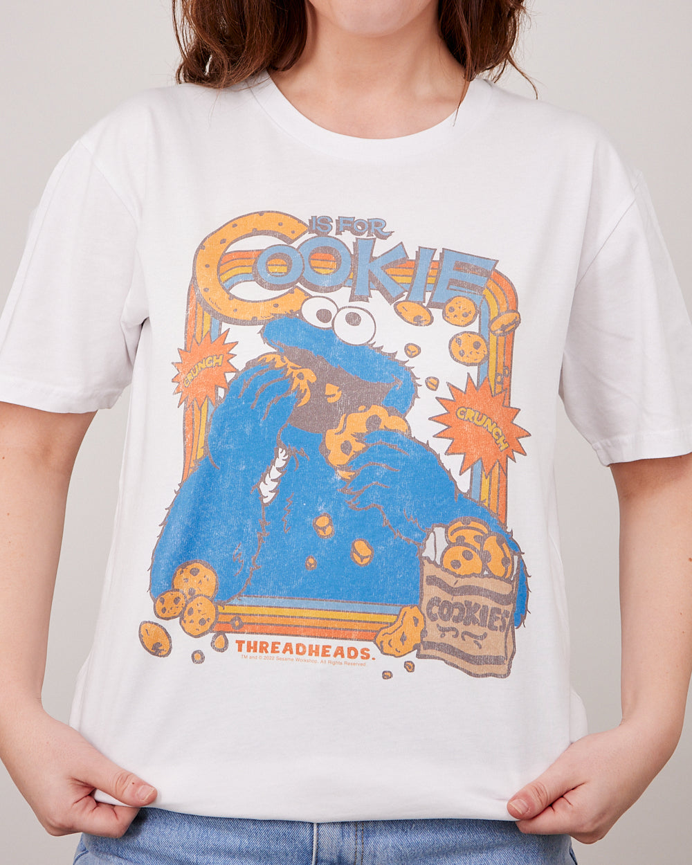 C is for Cookie T-Shirt | Official Sesame Street Merch | Threadheads